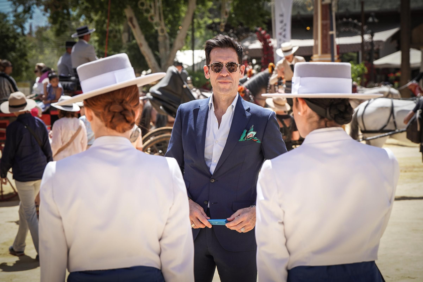 El tenor jerezano Ismael Jordi, días atrás, en la Feria de Jerez.