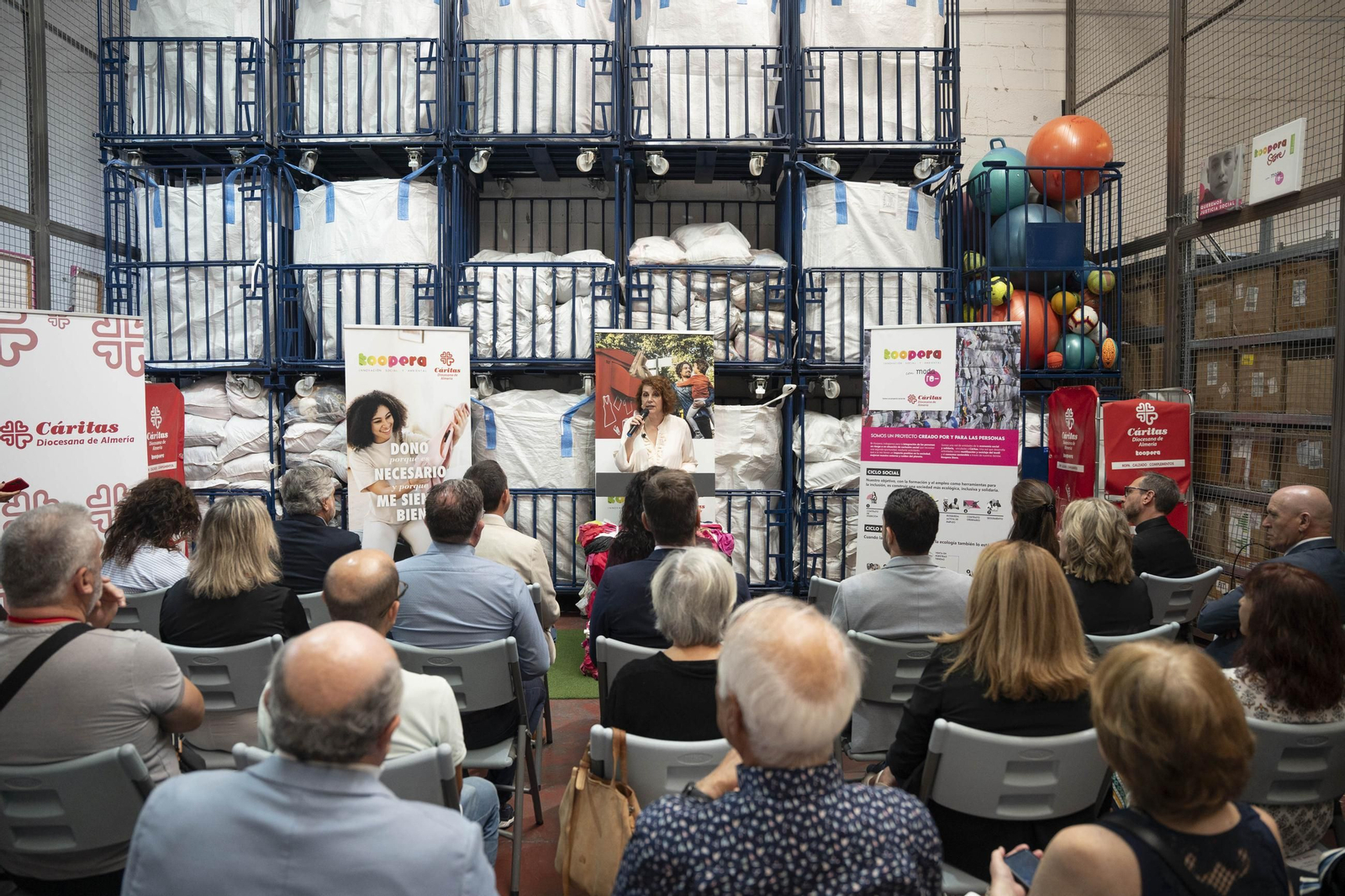 Cáritas Koopera en Almería celebra el 10º aniversario, en imágenes