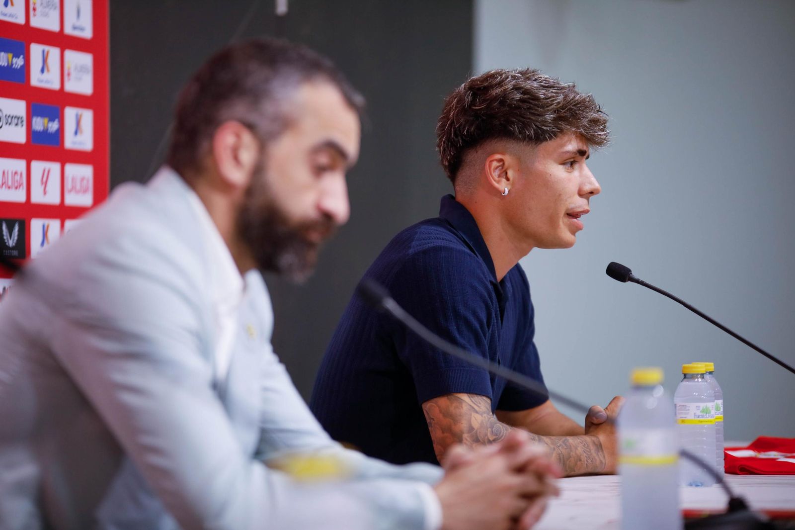 Presentación de Nico Melamed como nuevo jugador de la UDA, en imágenes