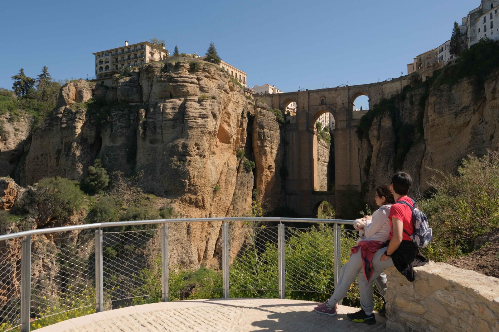 Apertura del Camino del Desfiladero del Tajo, en fotos