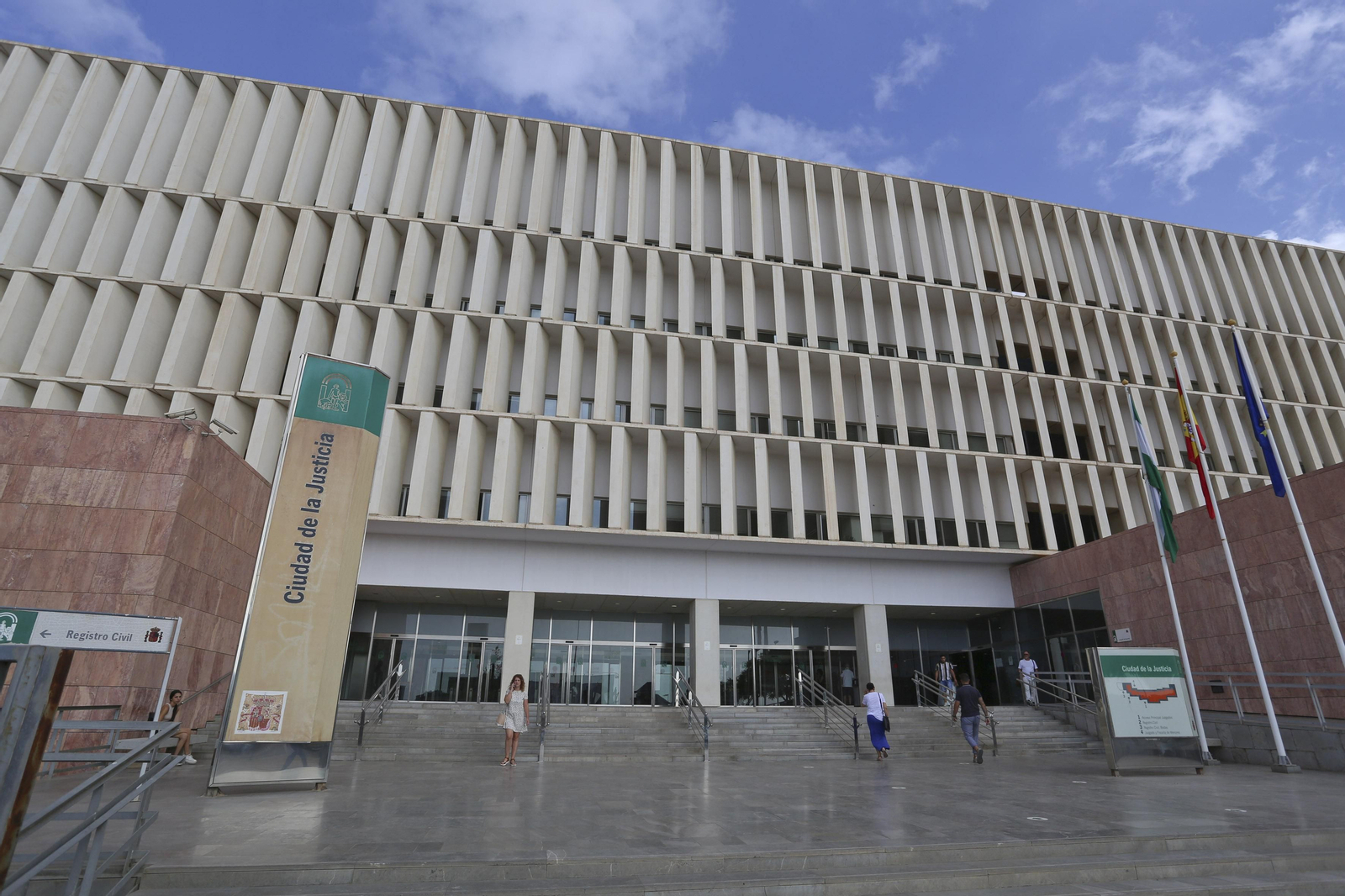 La Ciudad de la Justicia de Málaga.