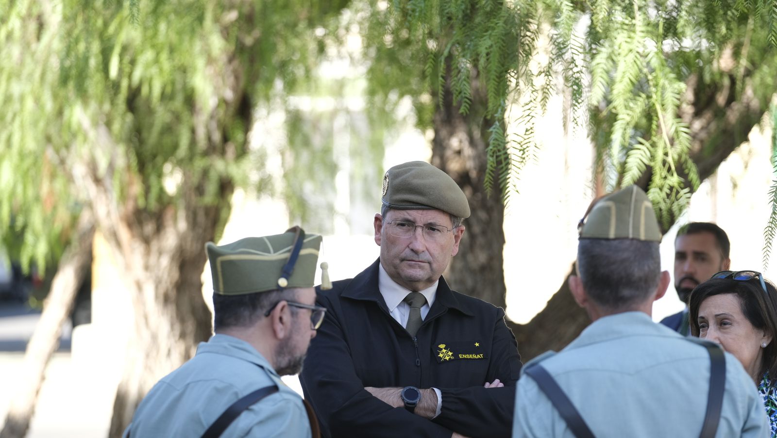 Imágenes de la visita de la Ministra de Defensa Margarita Robles a la Brigada Alfonso XIII de La Legión