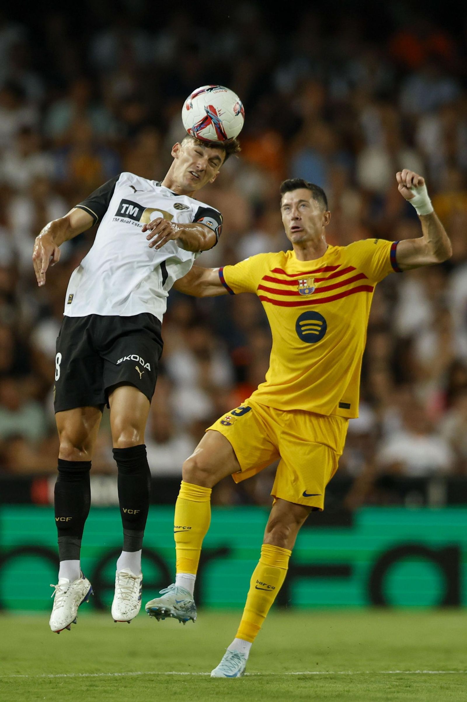 Las imágenes del Valencia - Barcelona