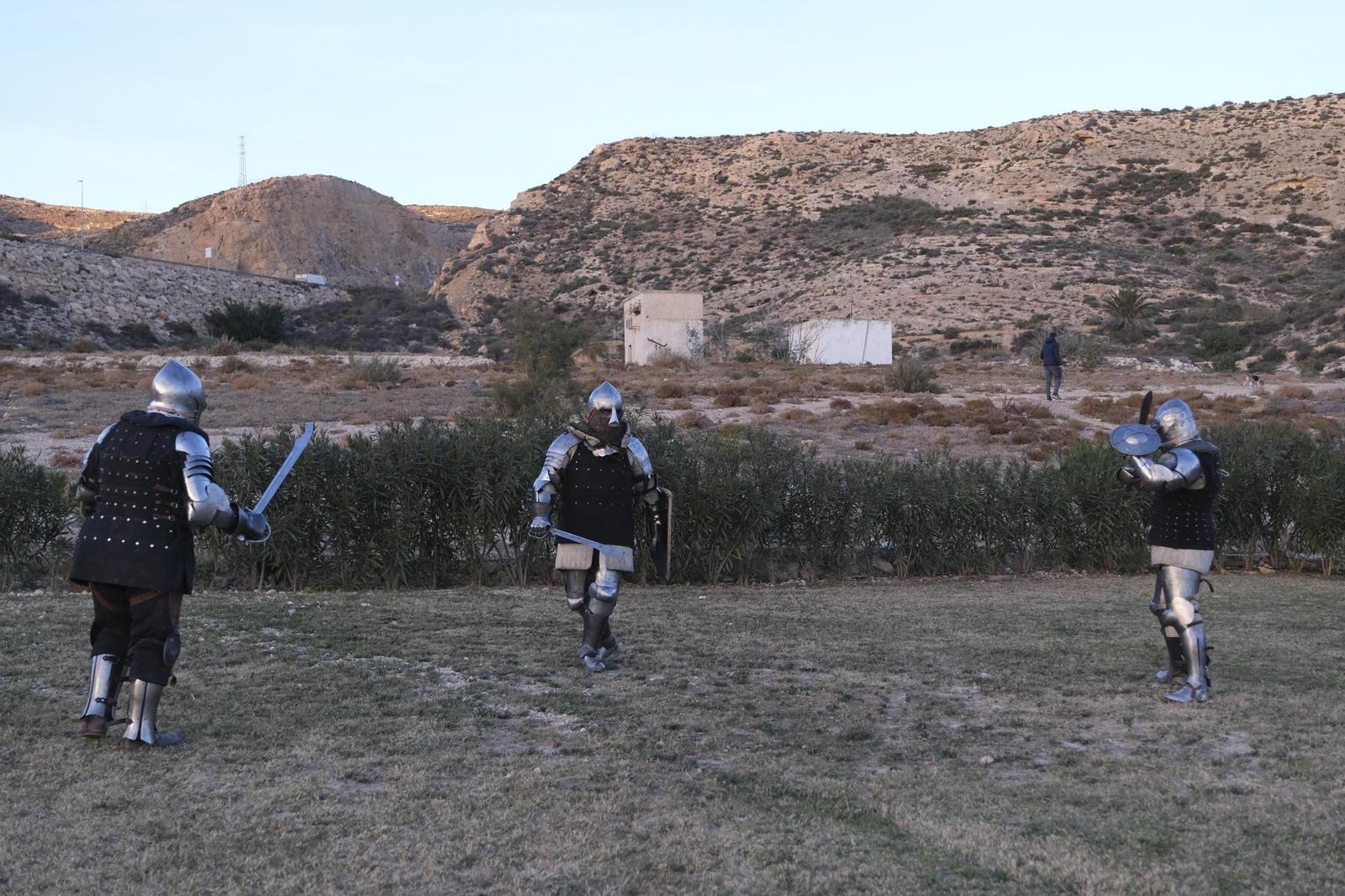 Fotogalería de los combates medievales en Almería