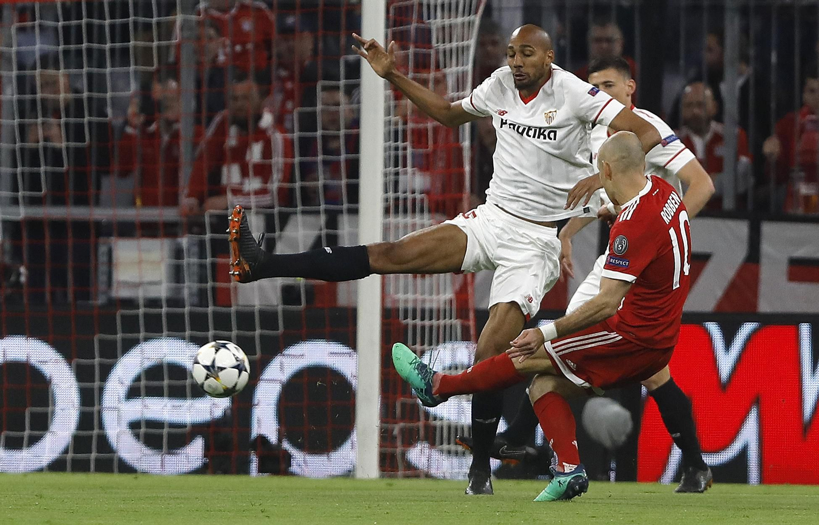 El Bayern Múnich-Sevilla FC, en imágenes