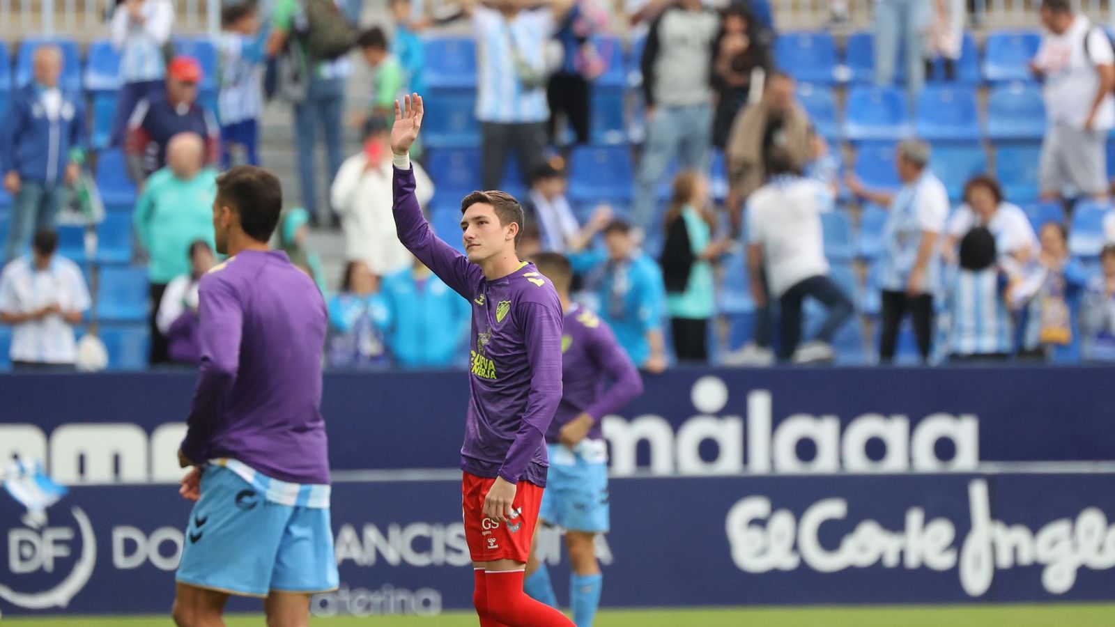 El Málaga CF - Eibar, en fotos