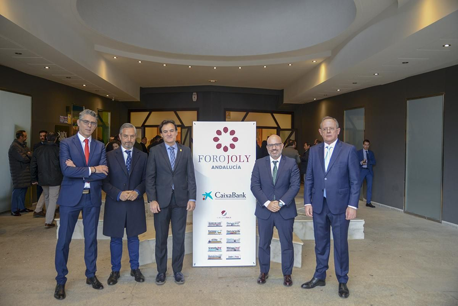 En imágenes: así ha sido el desayuno informativo de Jaén Hoy con el alcalde, Agustín González