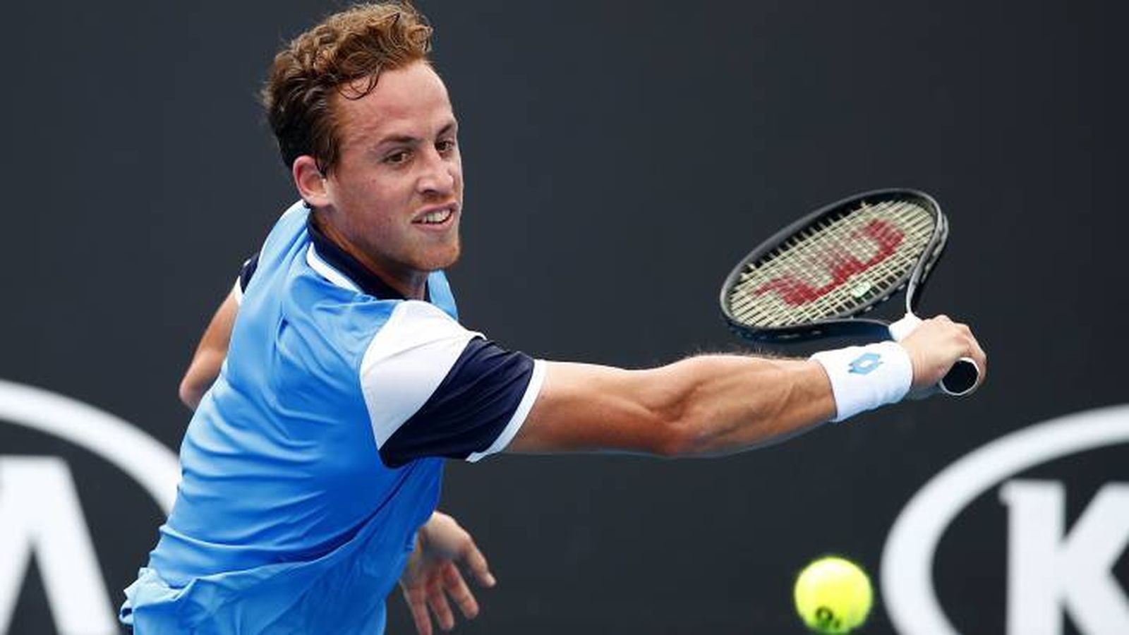 El granadino Roberto Carballés, durante un partido