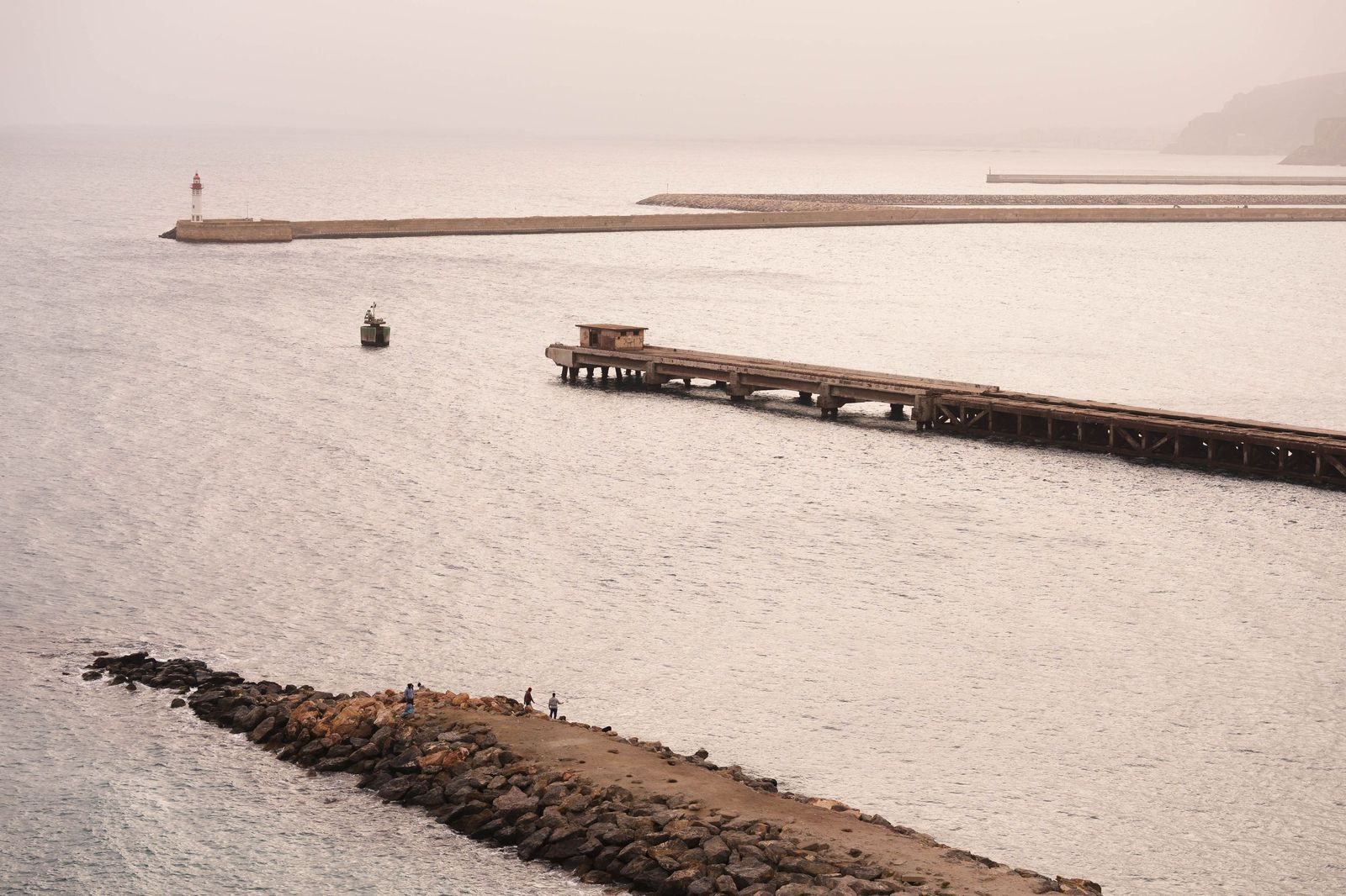 Imágenes que impresionan | Almería envuelta en calima