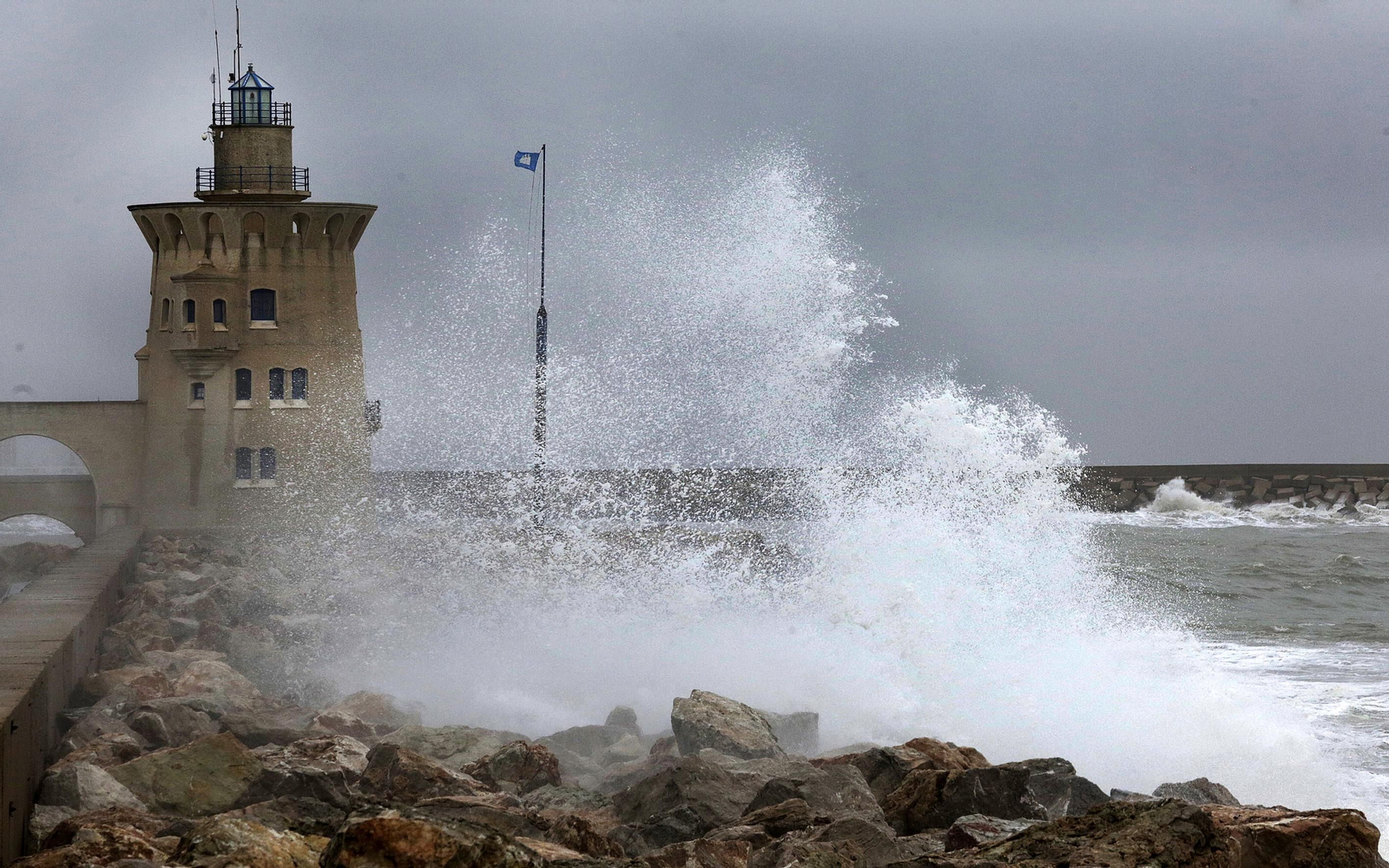 El temporal Elsa en Cádiz y la provincia