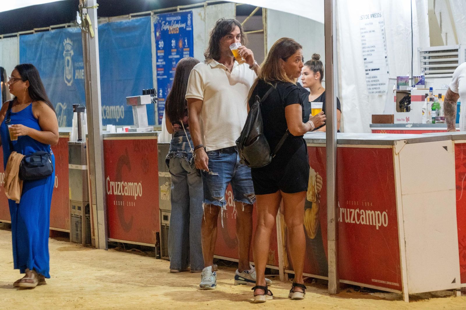 Colombinas 2025: Imágenes del ambiente el viernes 1 de agosto en las Fiestas Colombinas