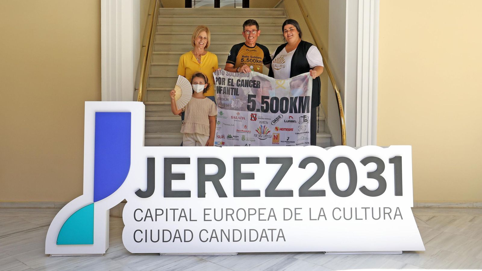 Reto solidario por el cáncer infantil ‘5.500 km por una sonrisa’