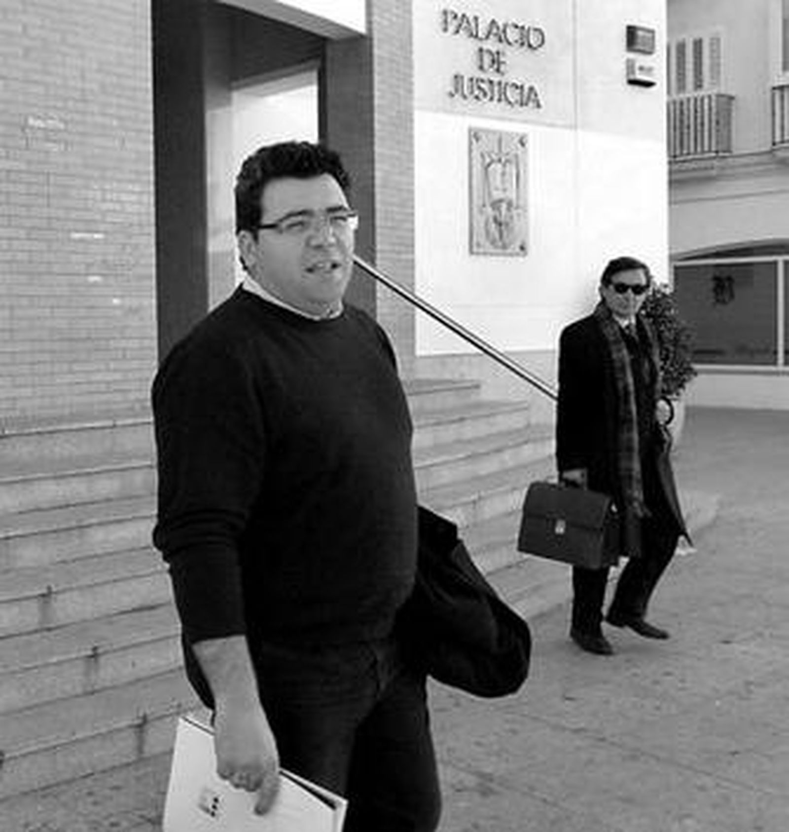 Muriano tras comparecer en los Juzgados por el caso del hotel Barceló.