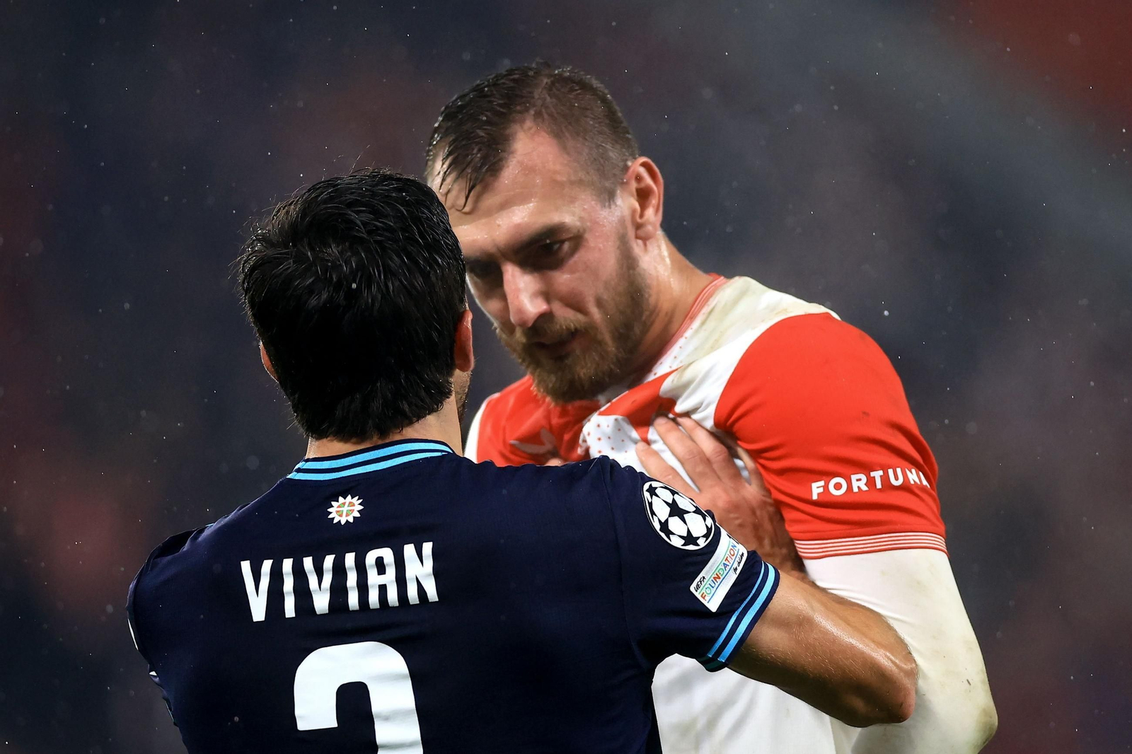 Las imágenes del Slavia Praga-Athletic