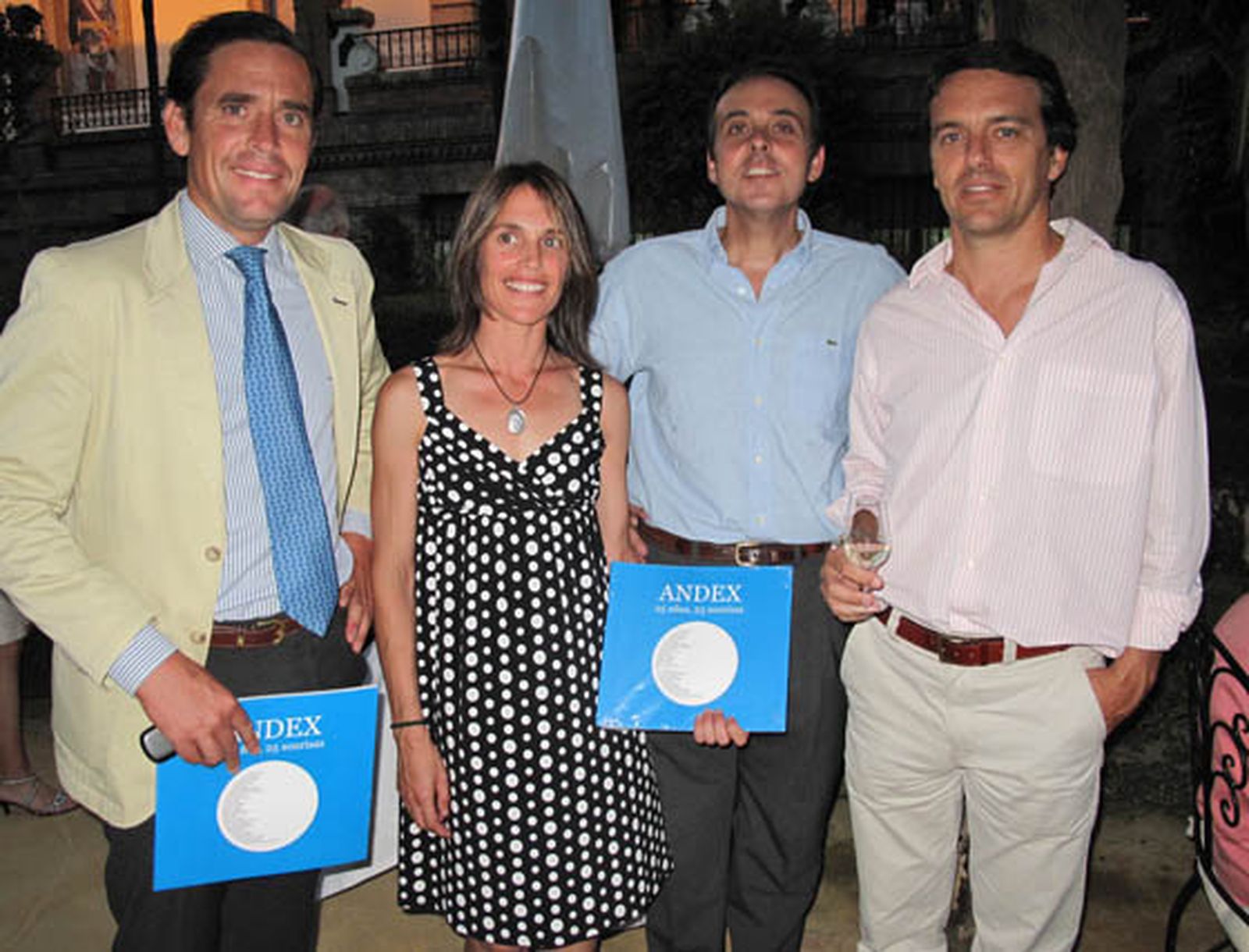 Eduardo Dávila Miura, Reyes Dávila, Jaime Díez y Eduardo Fedriani.

Foto: Victoria Ramírez