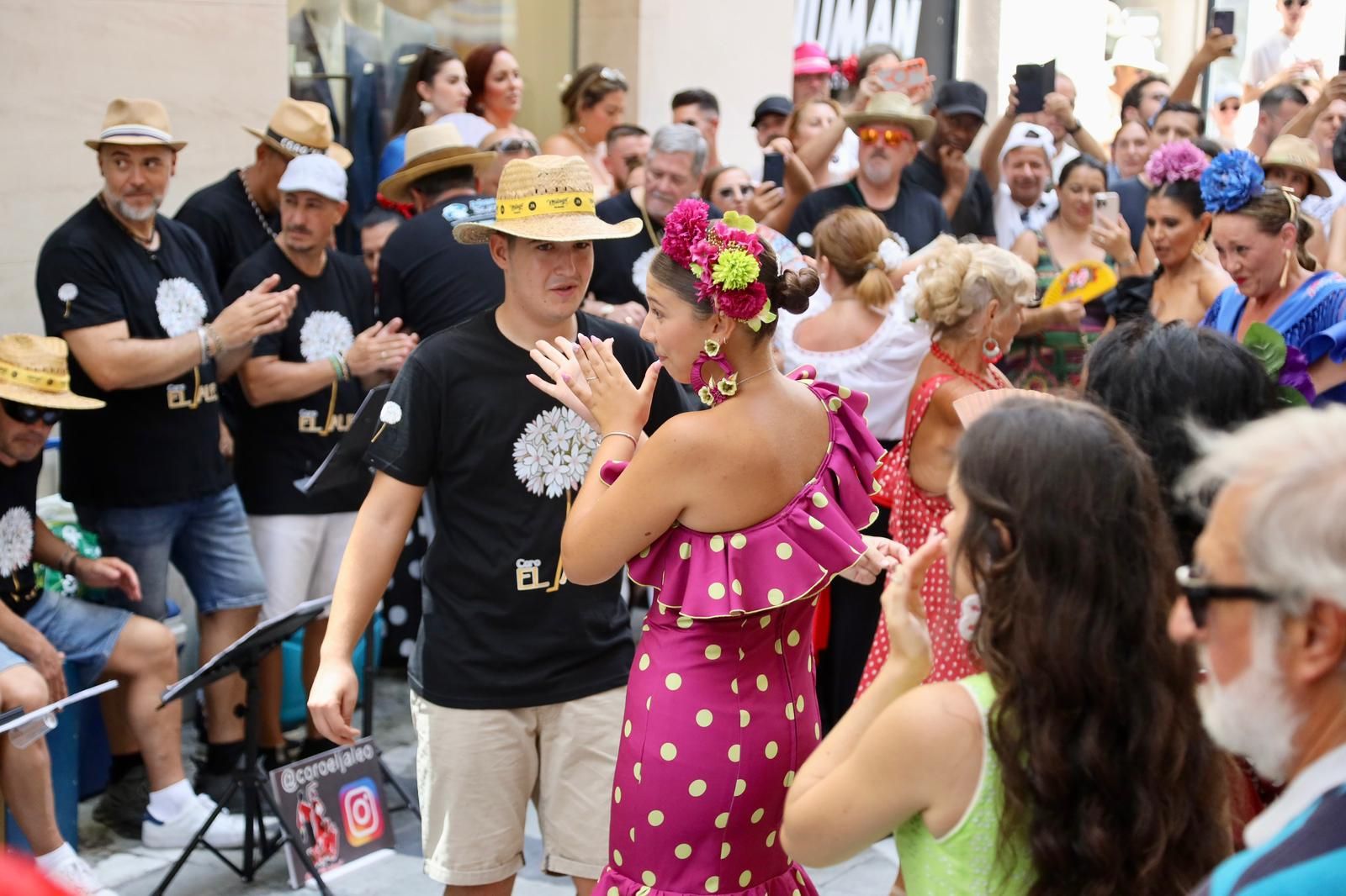 El primer día de Feria de Málaga en el Centro, en imágenes