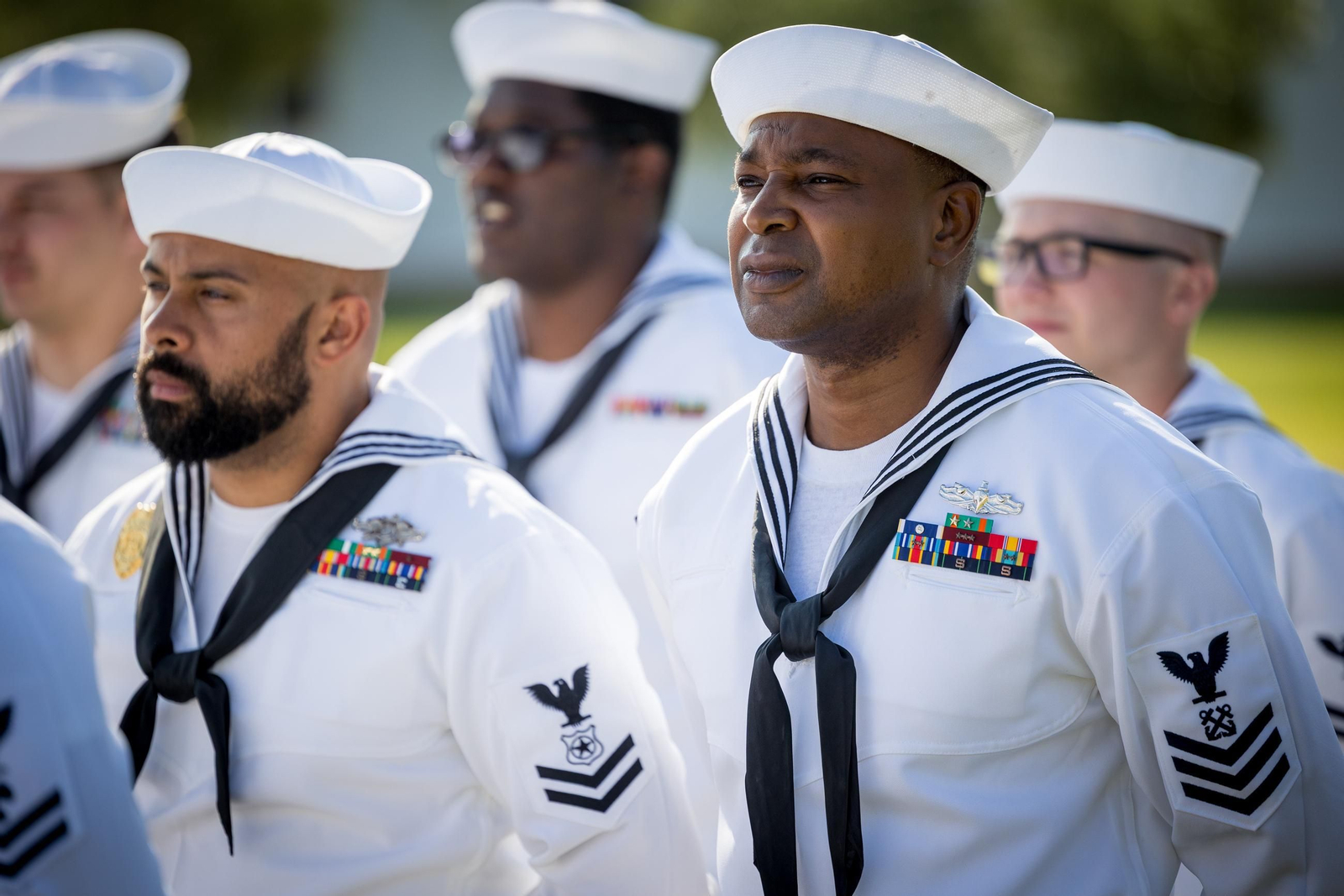 Las imágenes de la ceremonia de cambio de mando de EEUU en la Base de Rota