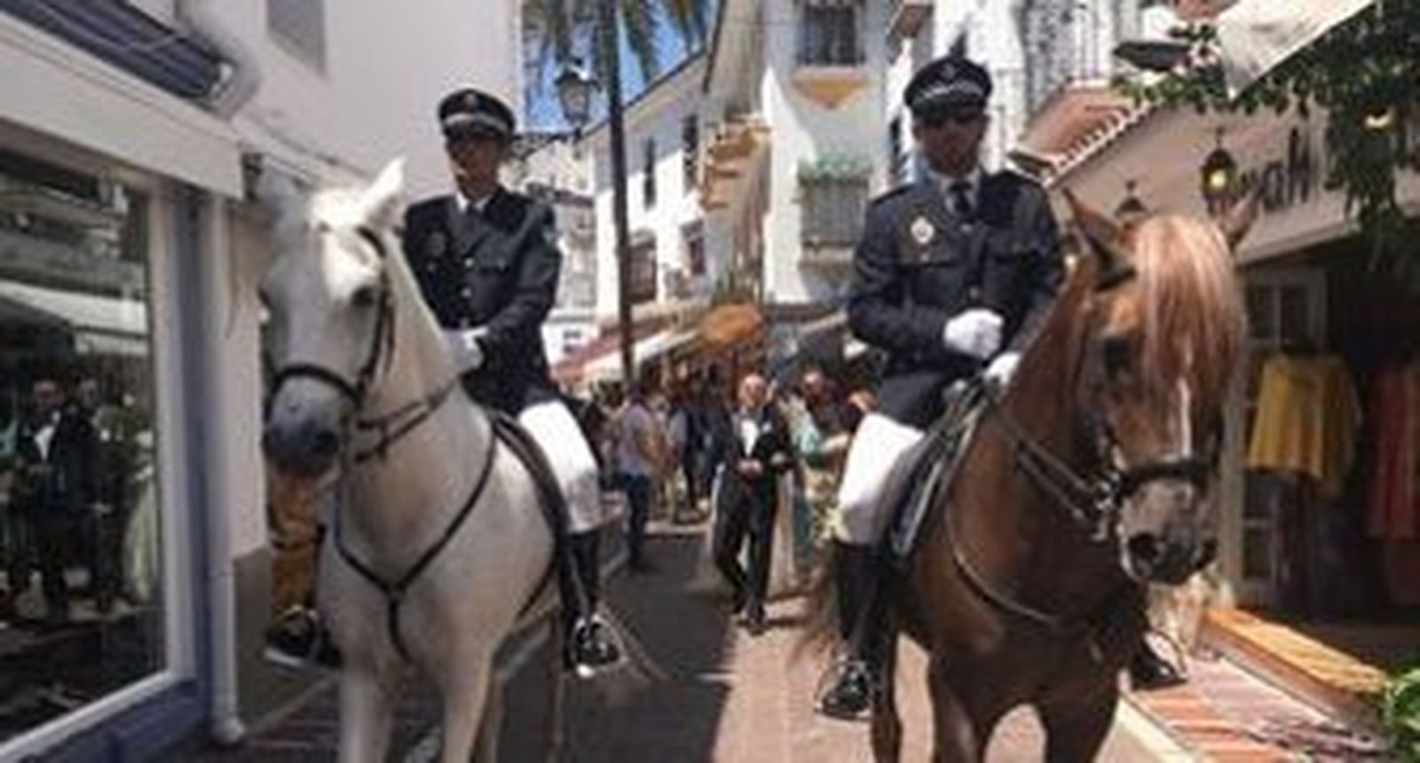 El PP ve "delitos" en la presencia de la policía montada en la boda de un miembro del PSOE