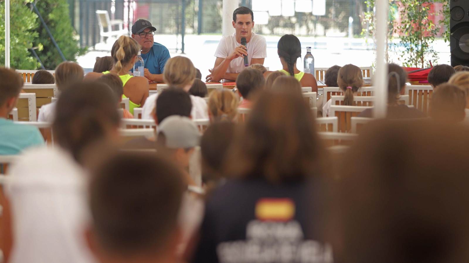 Fotos de la visita de David Galván al Real Club Náutico de Algeciras