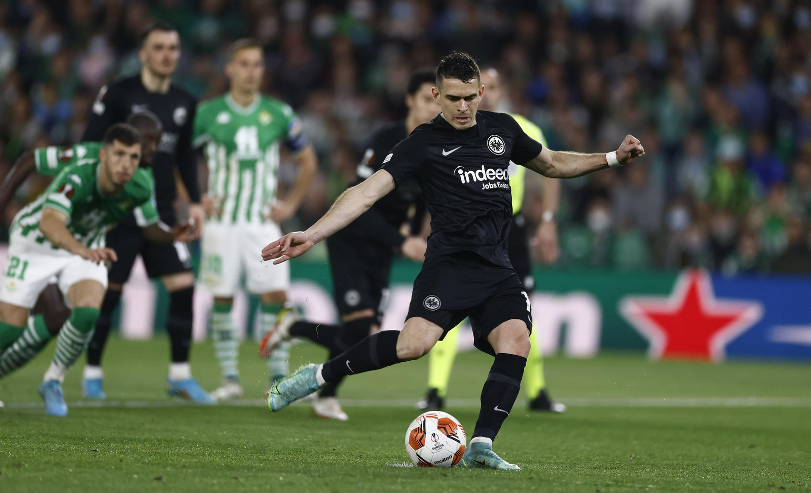 Las imágenes del Betis-Eintracht