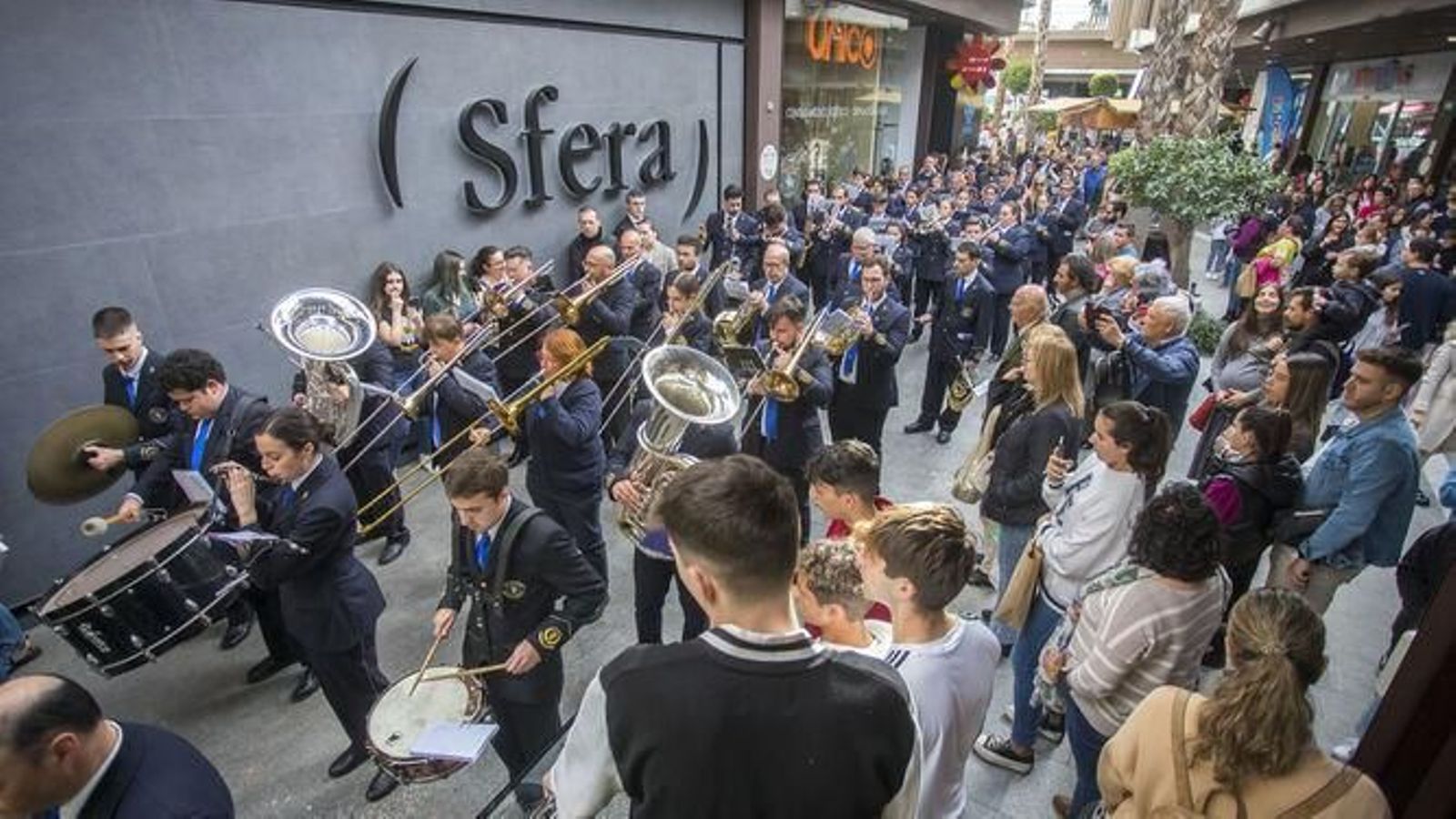 Banda de música de Semana Santa.