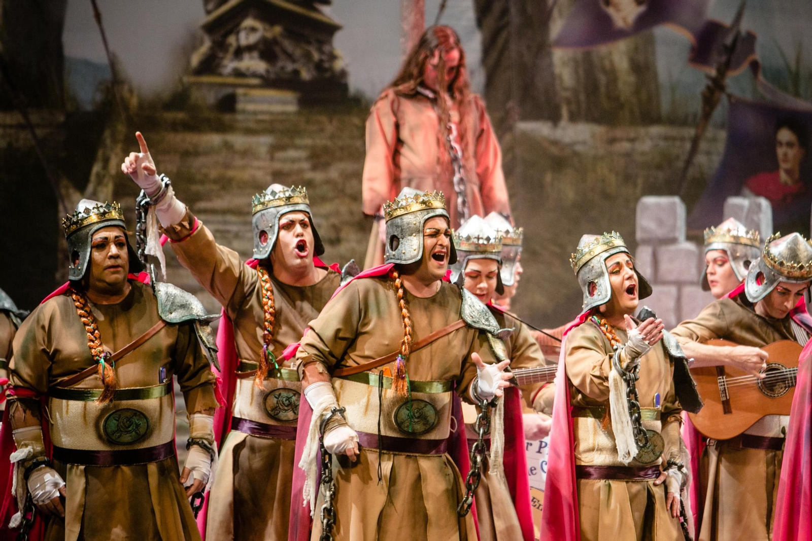 La comparsa "El nombre de la rosa"