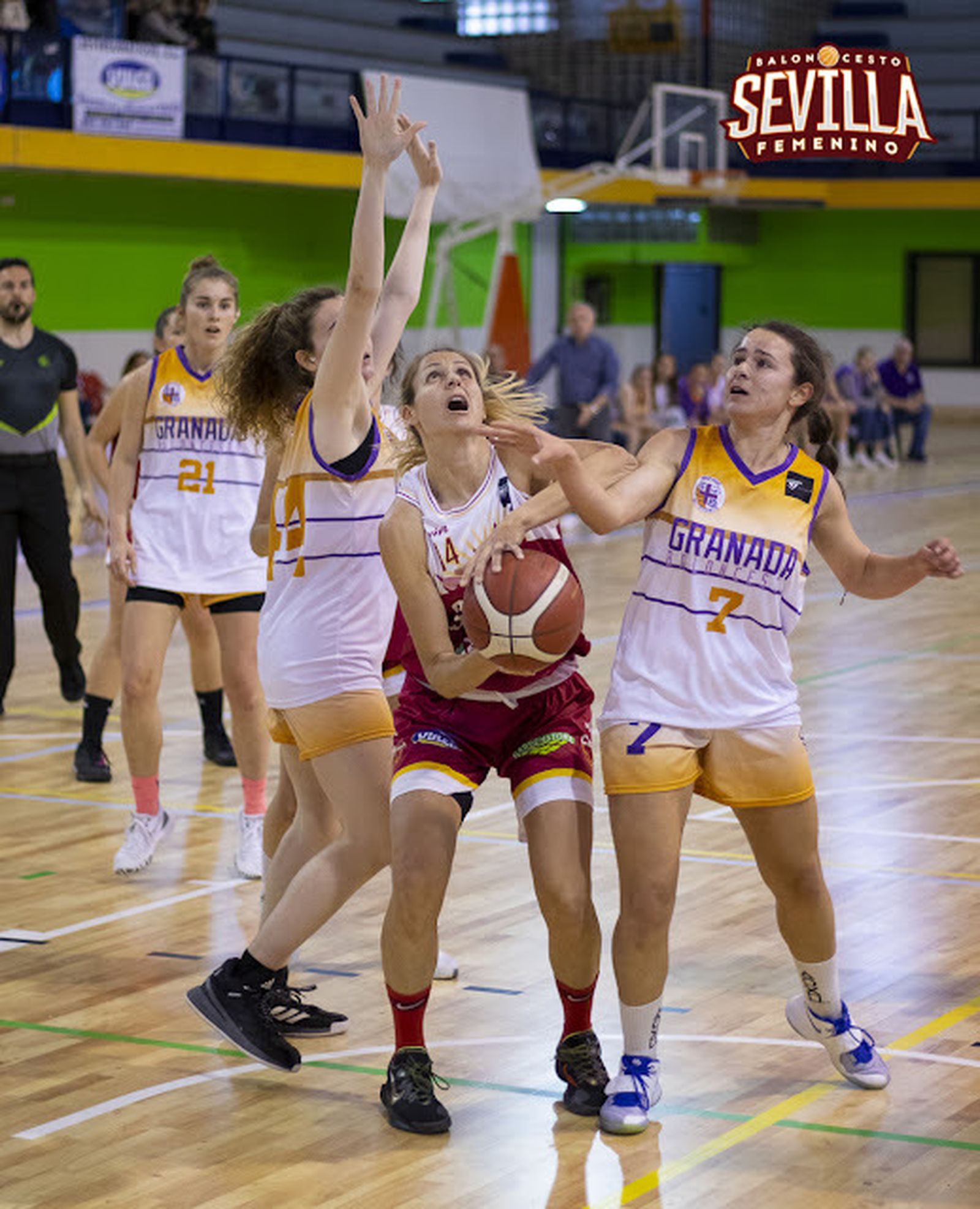 Virginka Pizarro durante la final.