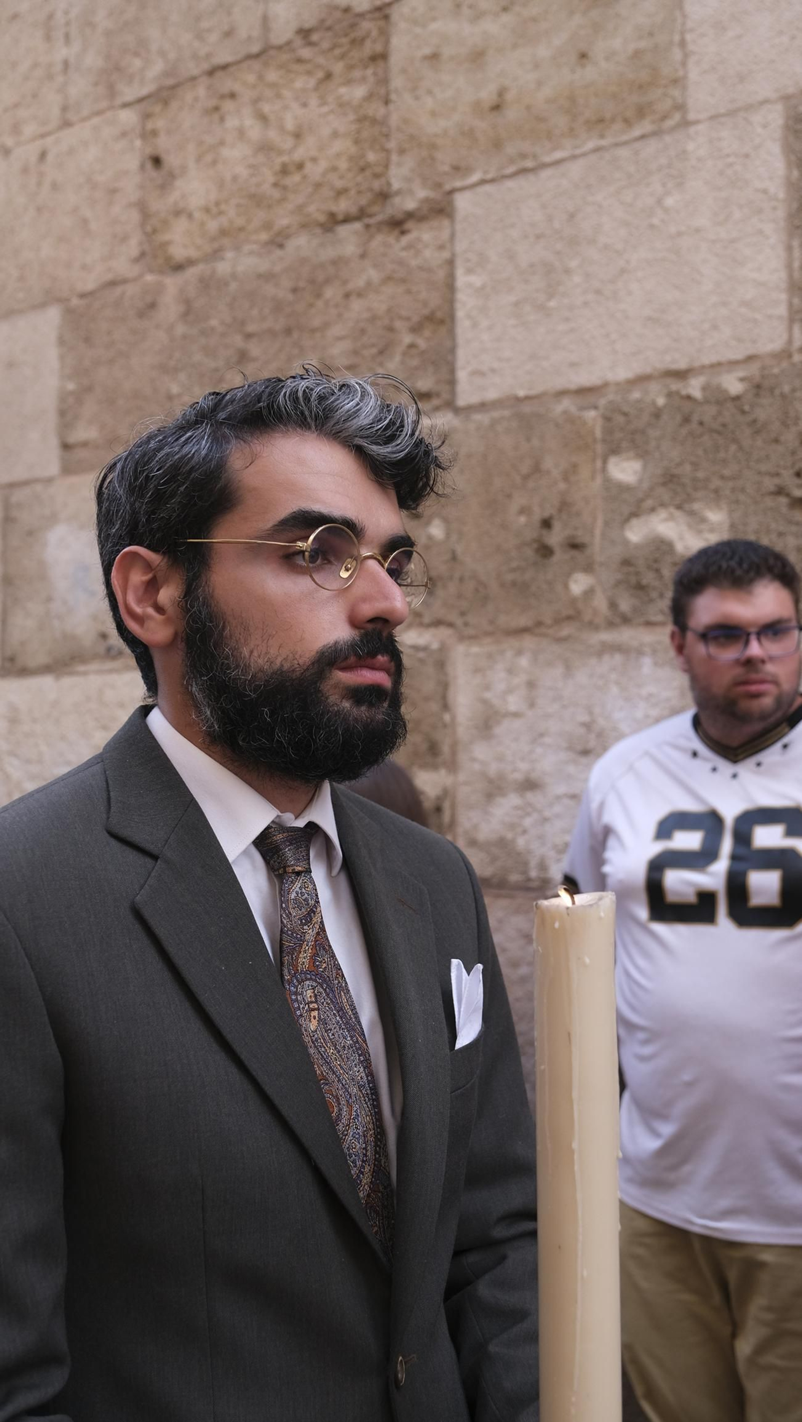 Imágenes de la salida extraordinaria de Jesús Cautivo de Medinaceli, por su 75 aniversario, Almería