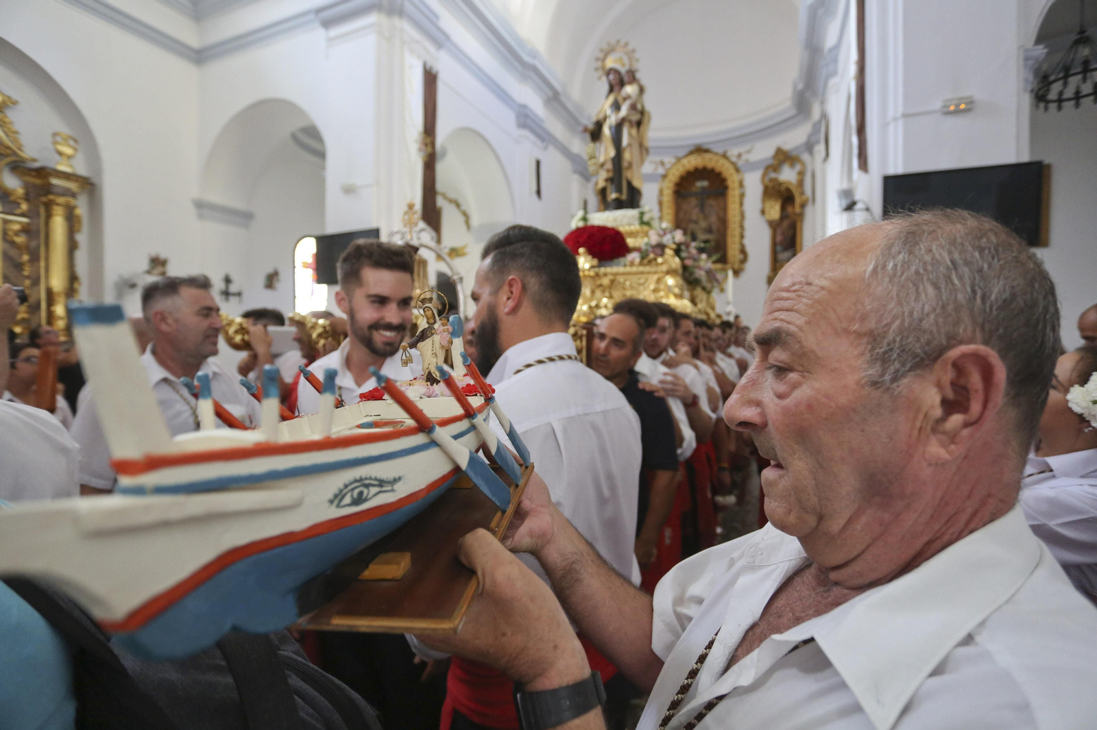 Las fotos de las procesiones de la Virgen del Carmen en Málaga