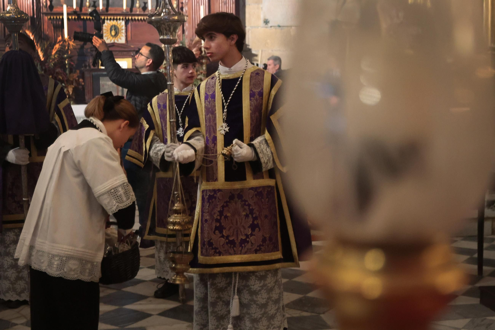 Viacrucis de las Hermandades con el Señor de la Coronación en Jerez