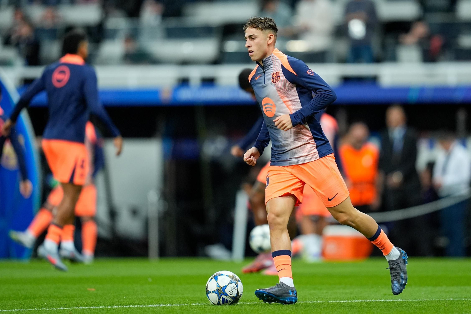 Las fotos del Newcastle-Barcelona