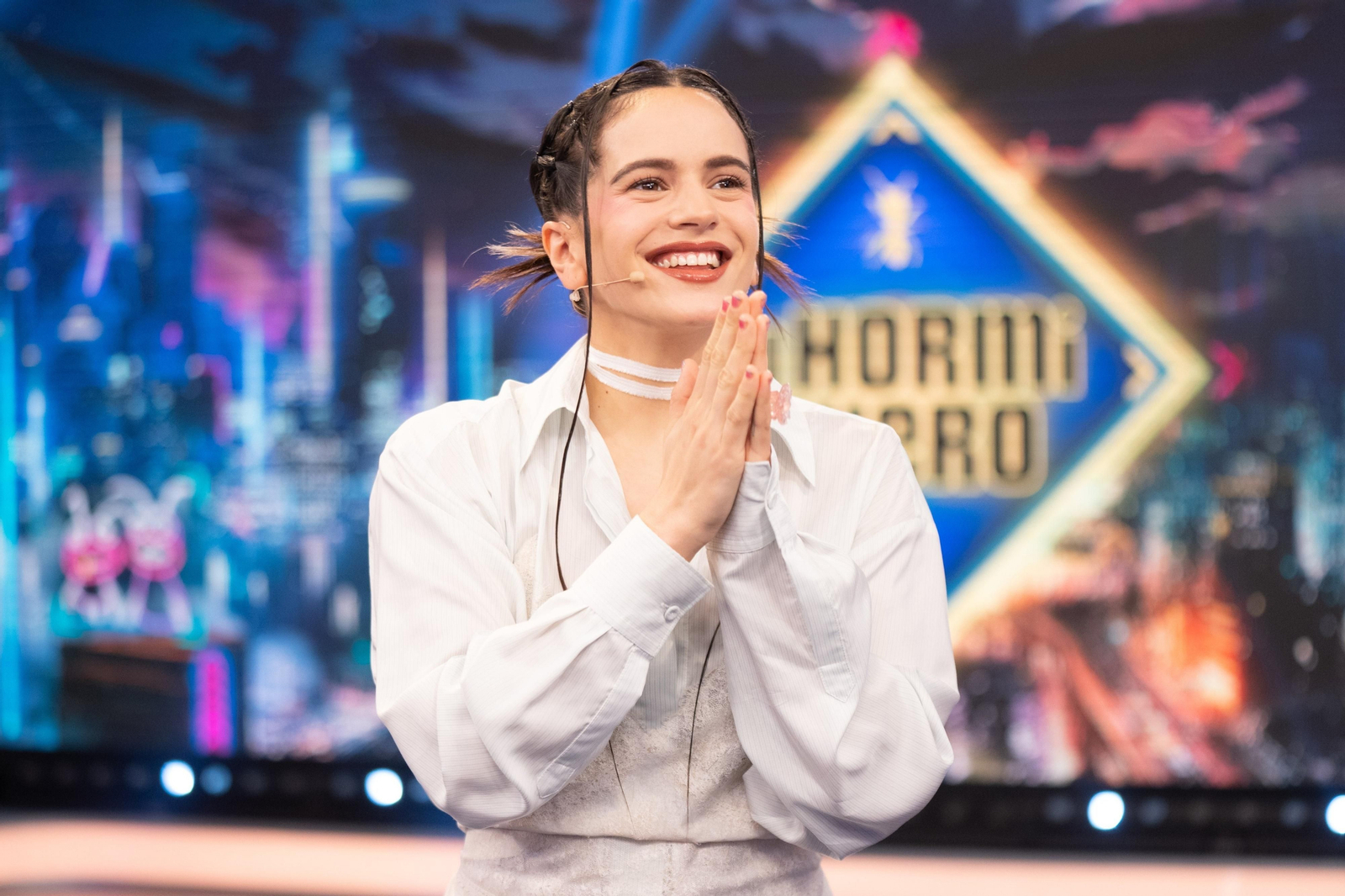 Rosalía anoche en su aparición en 'El Hormiguero'