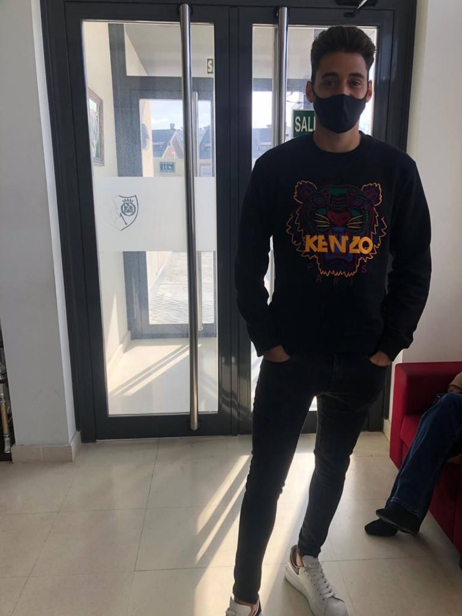 Martos en las instalaciones rayistas para la revisión médica