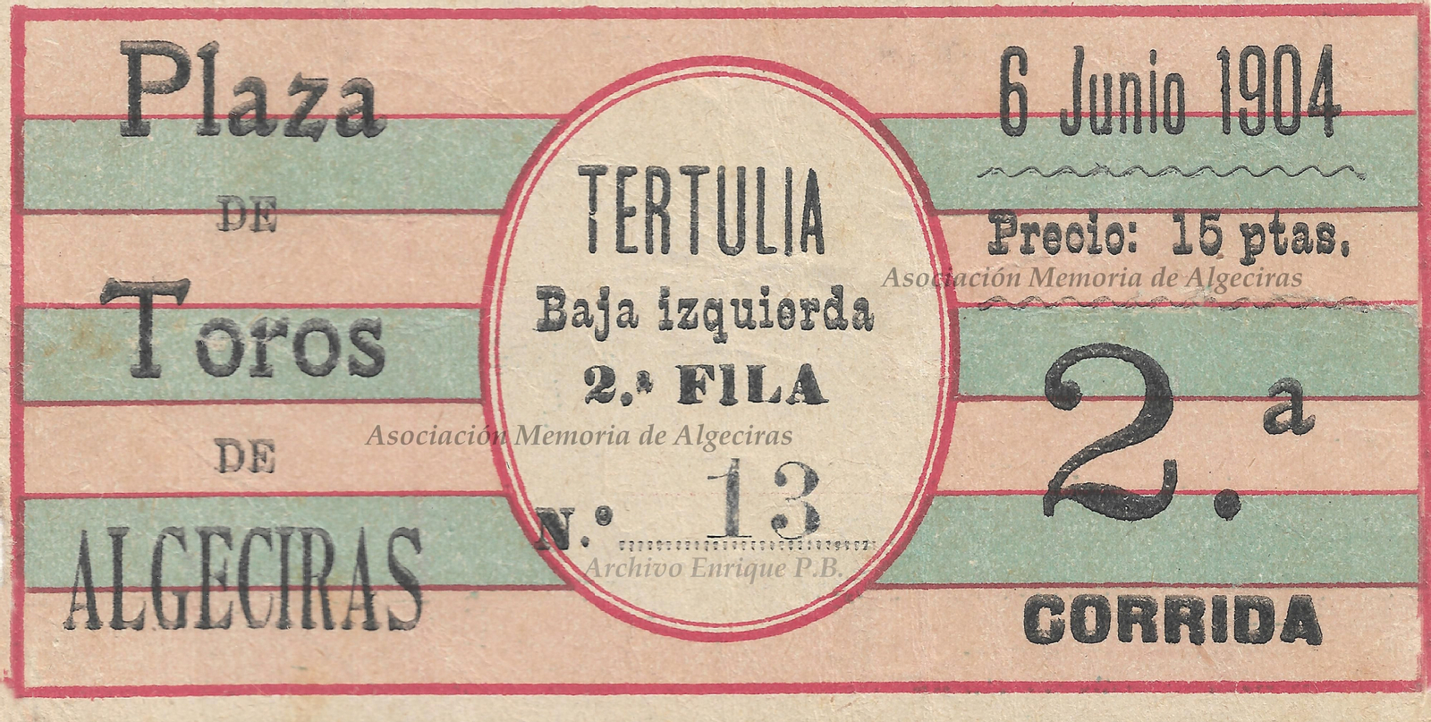 La exposición 'Los primeros 100 años de la Feria de Algeciras', en imágenes