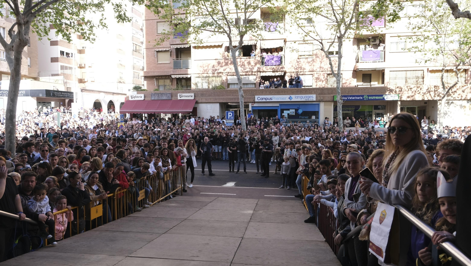 La procesión de Pasión en Almería, en imágenes