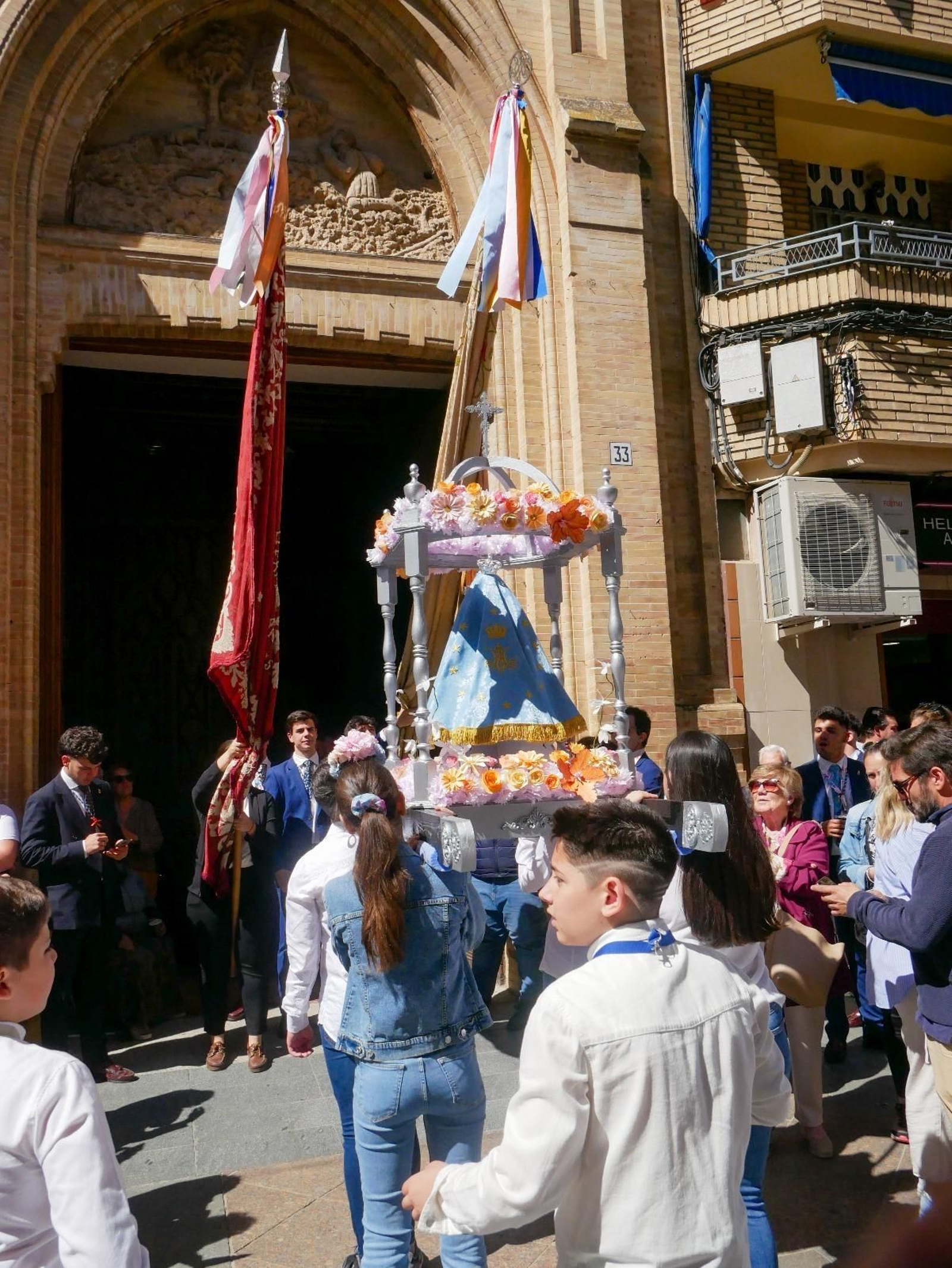 En imágenes: Romería escolar en los centros educativos de Andújar