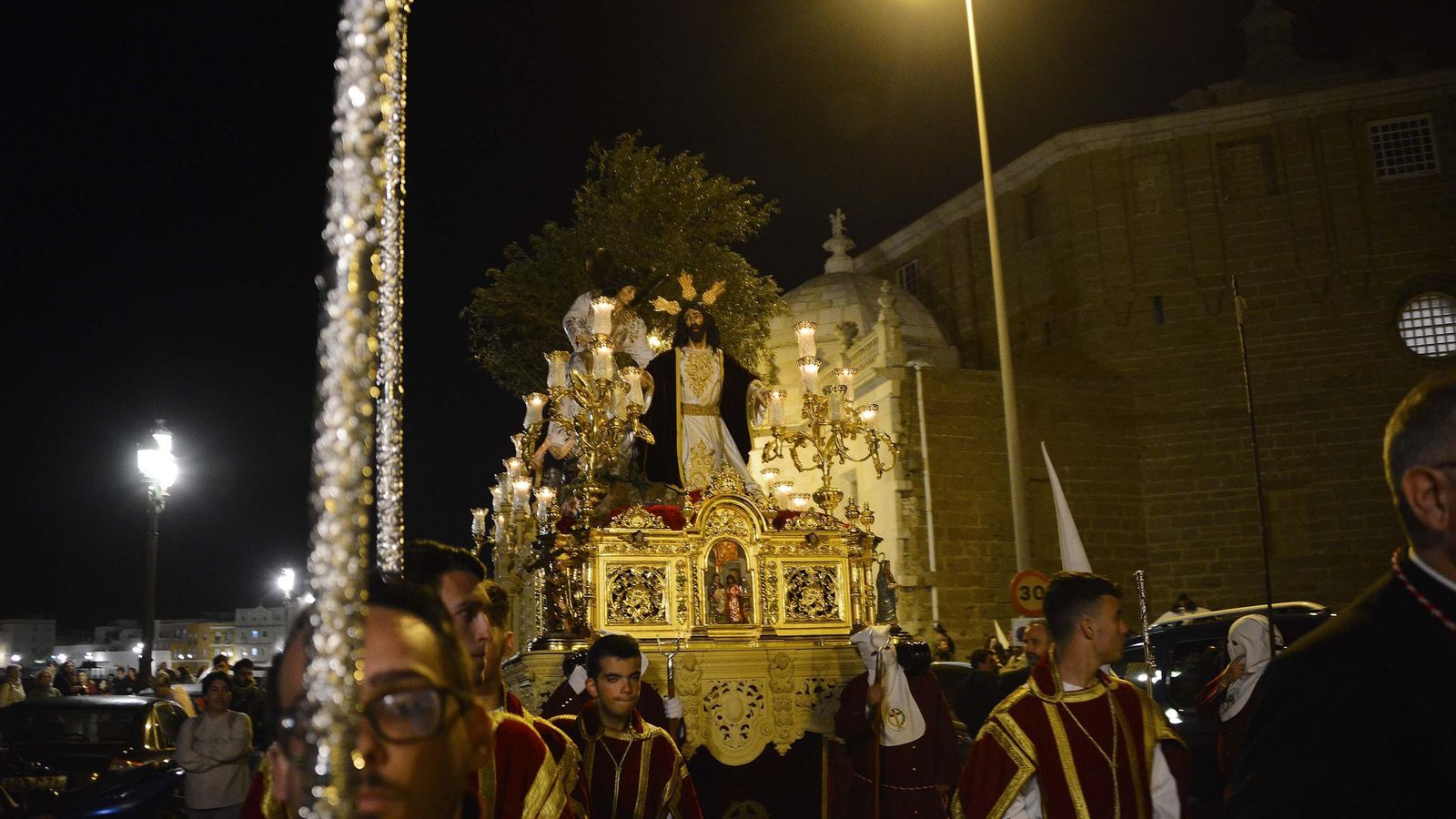 El paso de misterio de la Oración en el Huerto.