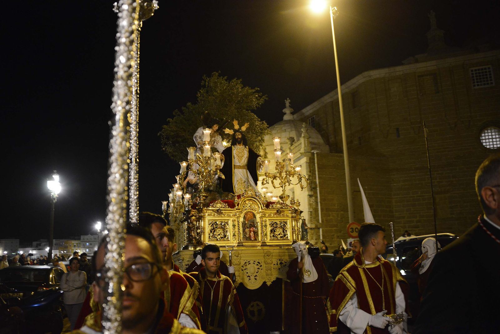 El paso de misterio de la Oración en el Huerto.
