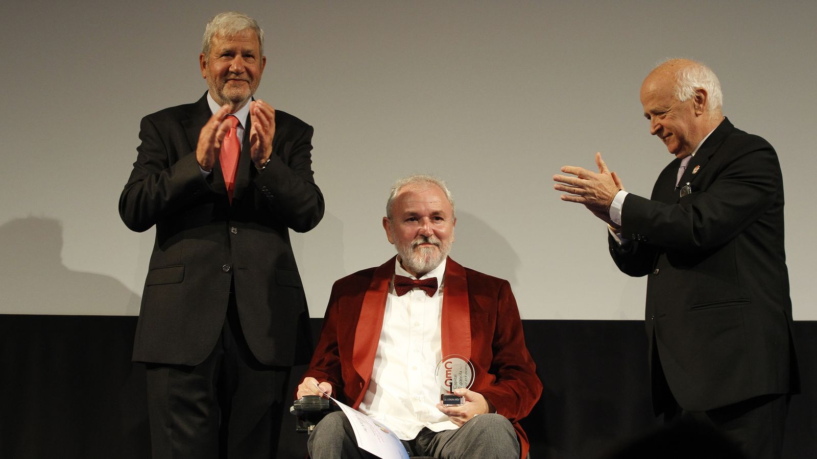 Antonio Sánchez de Amo recogió el premio para Verdiblanca.