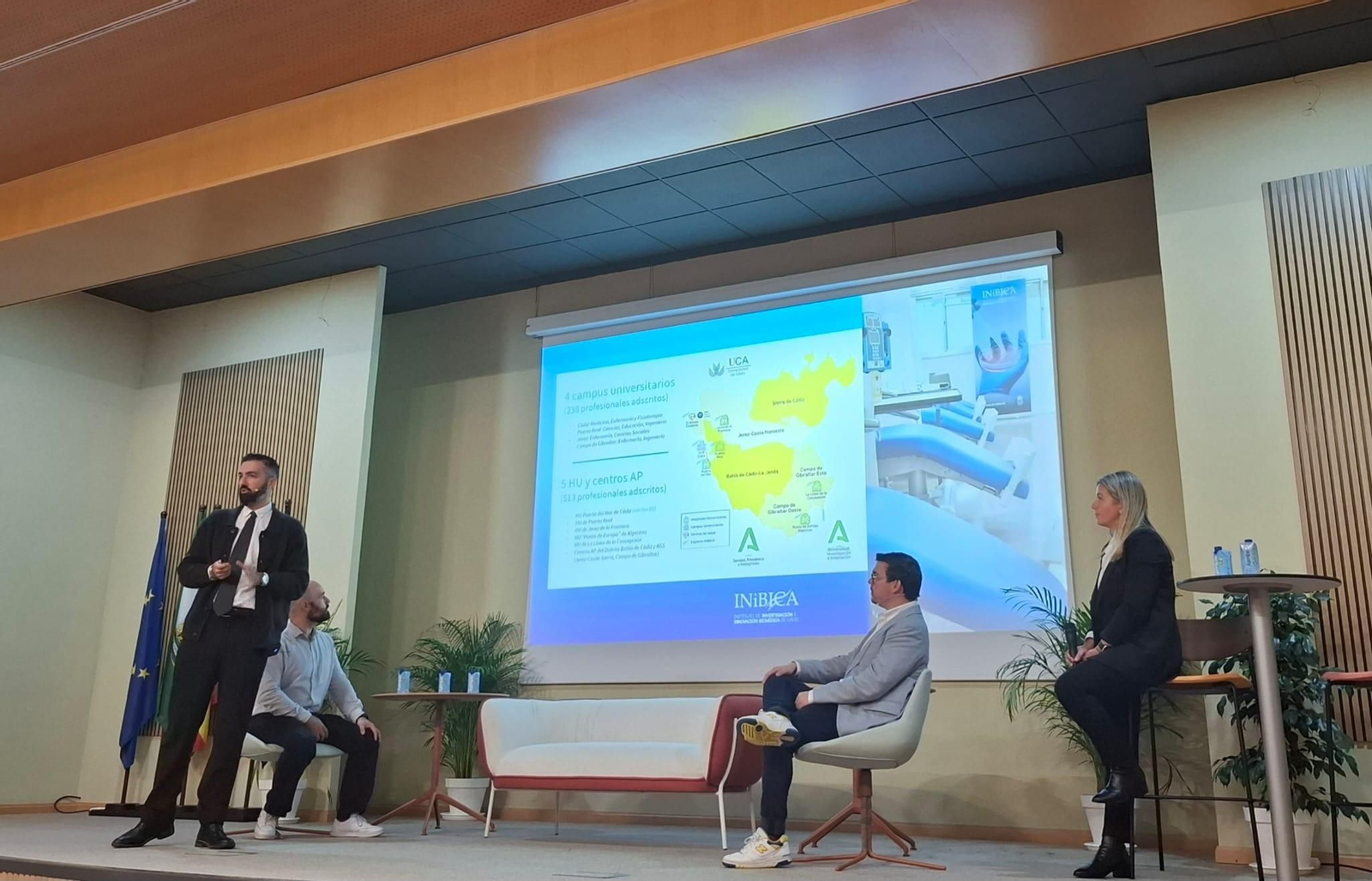 Un momento de la jornada que se desarrolló en la mañana de este viernes.