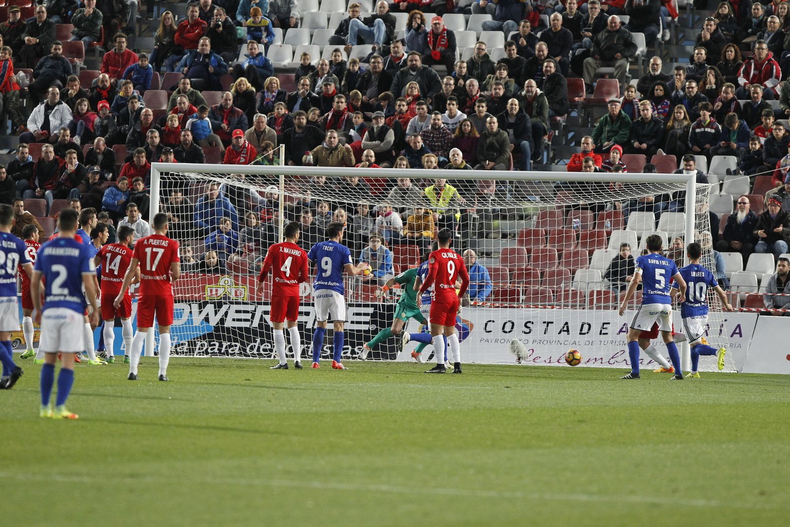 Las imágenes del UD Almería-Real Oviedo