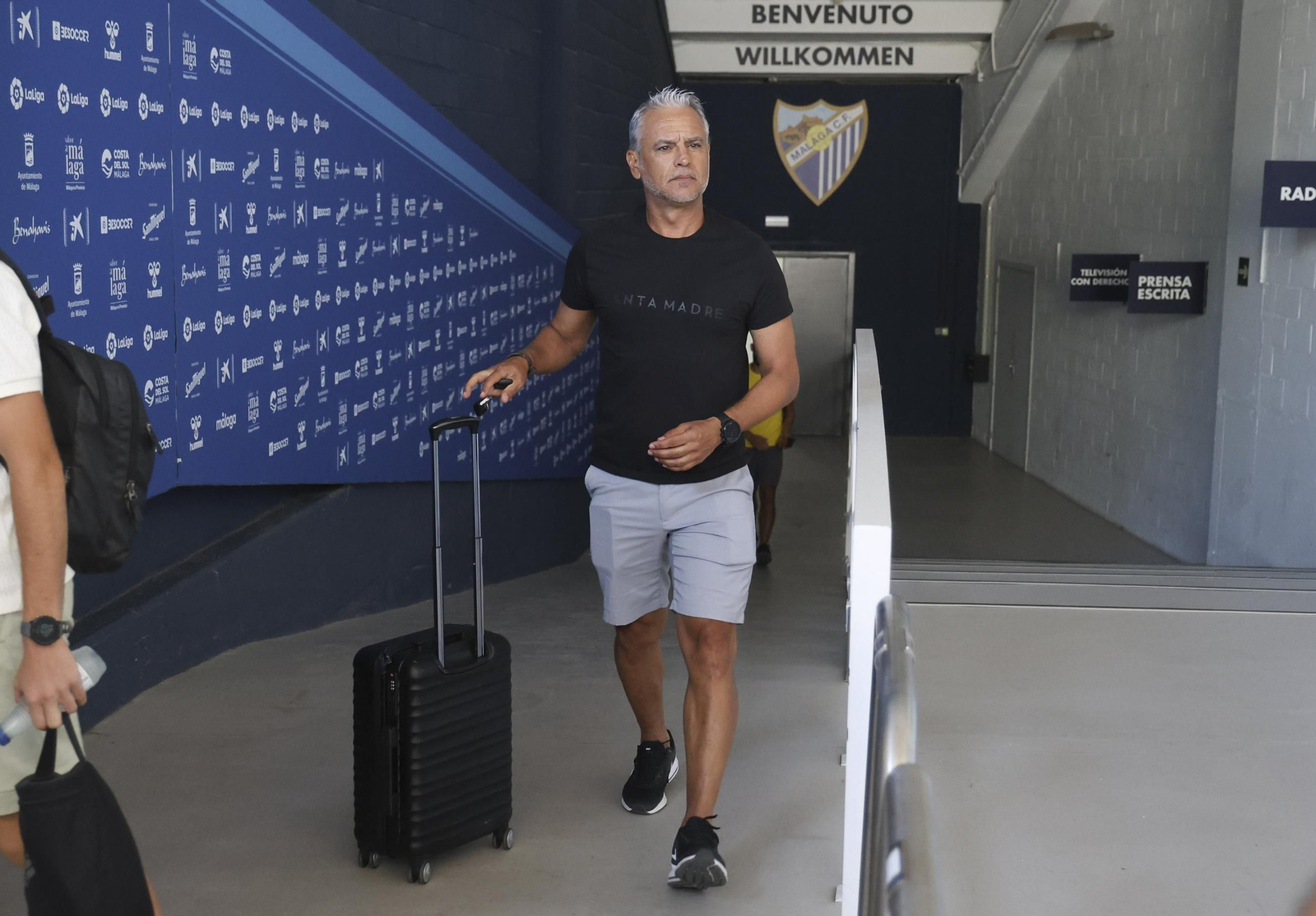 El paso de Sergio Pellicer por el Málaga CF, en fotos