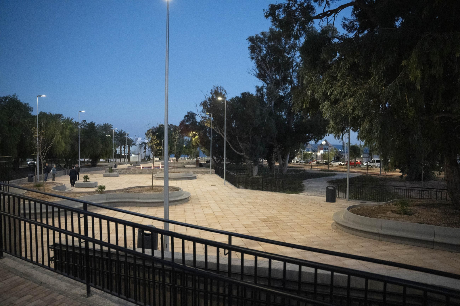Las imágenes de la inauguración de la primera fase de la adecuación de la Rambla San Antonio de Aguadulce