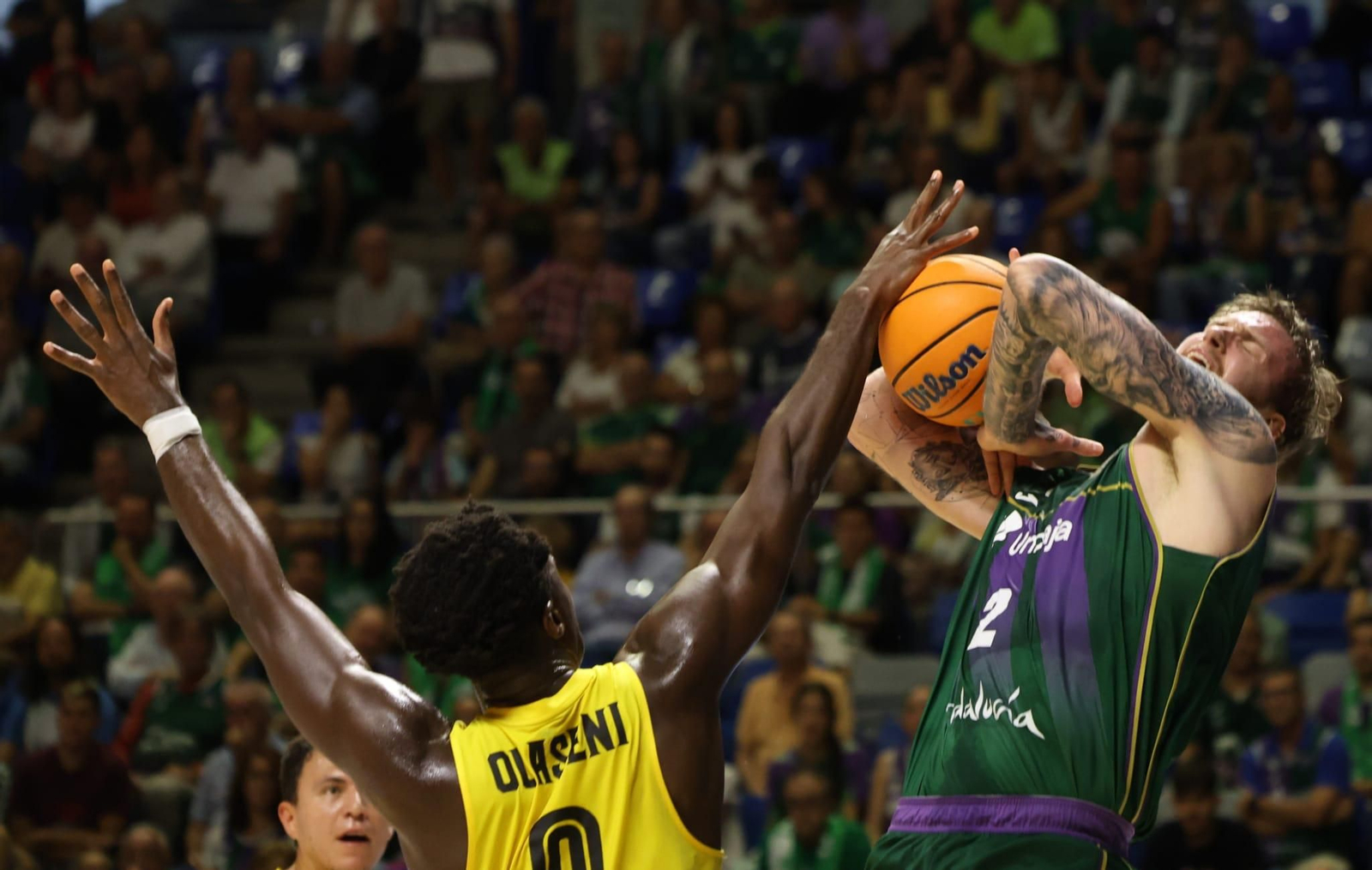 El Unicaja-Mersin, en fotos