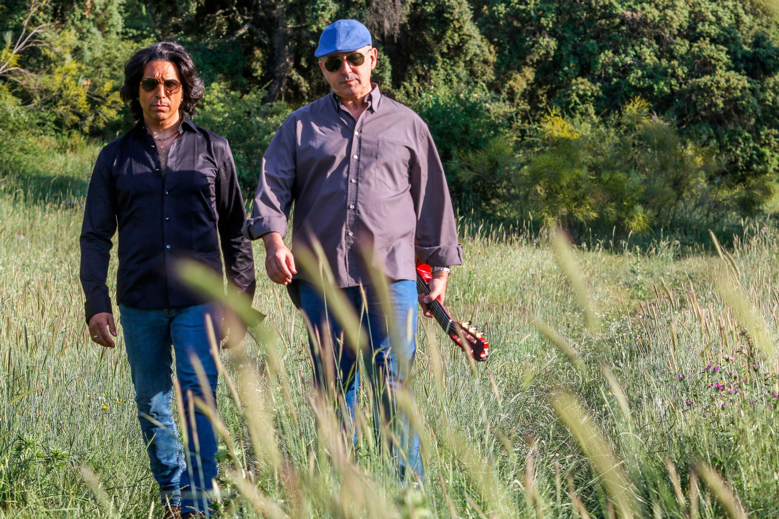 José María Bandera (d) y Diego Amador.