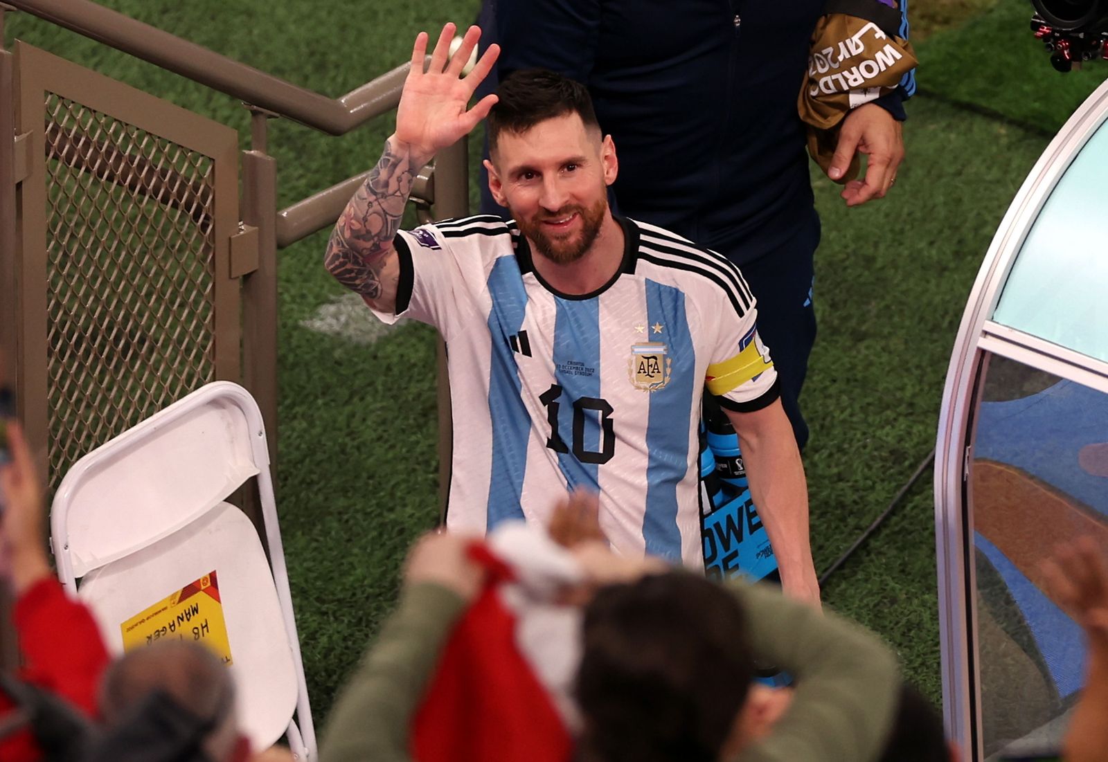 Las fotos de Messi contra Croacia