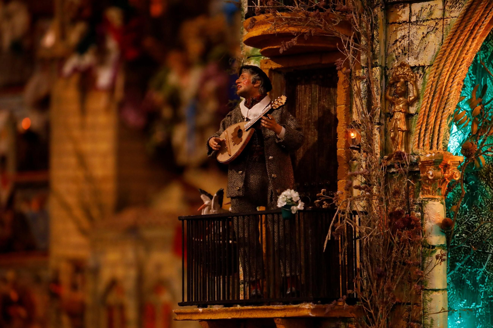 El impresionante belén napolitano de la ermita de la Alegría