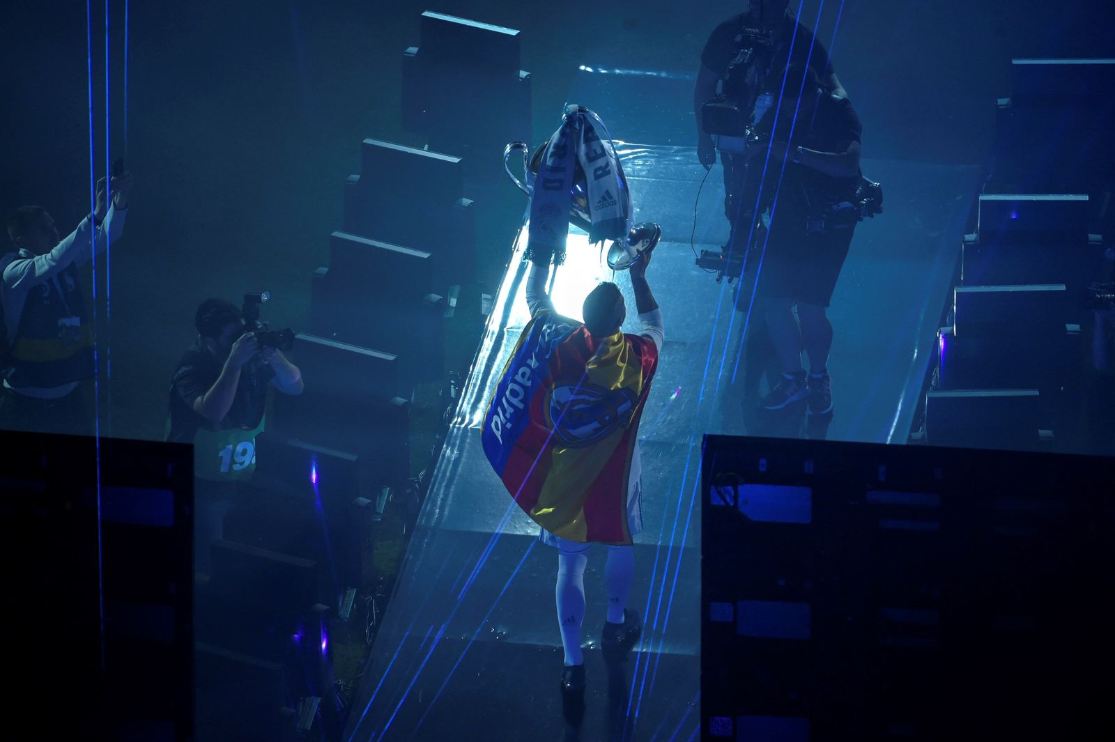 El Real Madrid celebra su decimotercera Champions