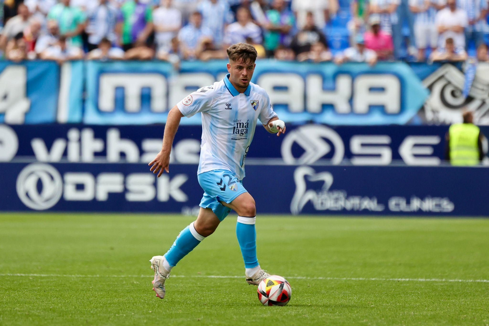 El Málaga CF - Mérida, en fotos