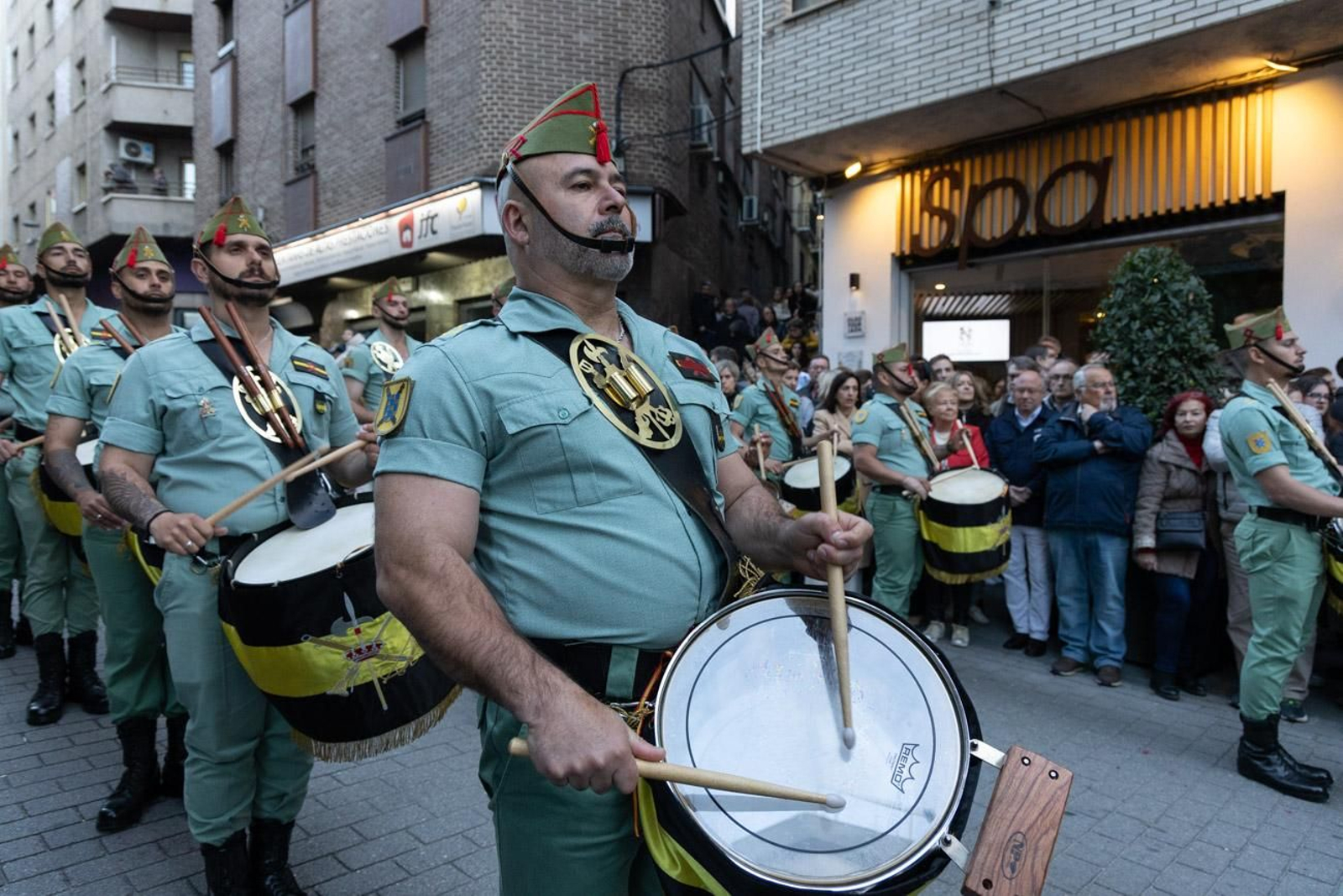 La Legión y el Cristo de la Buena Muerte es uno de los binomios de la Semana Santa.